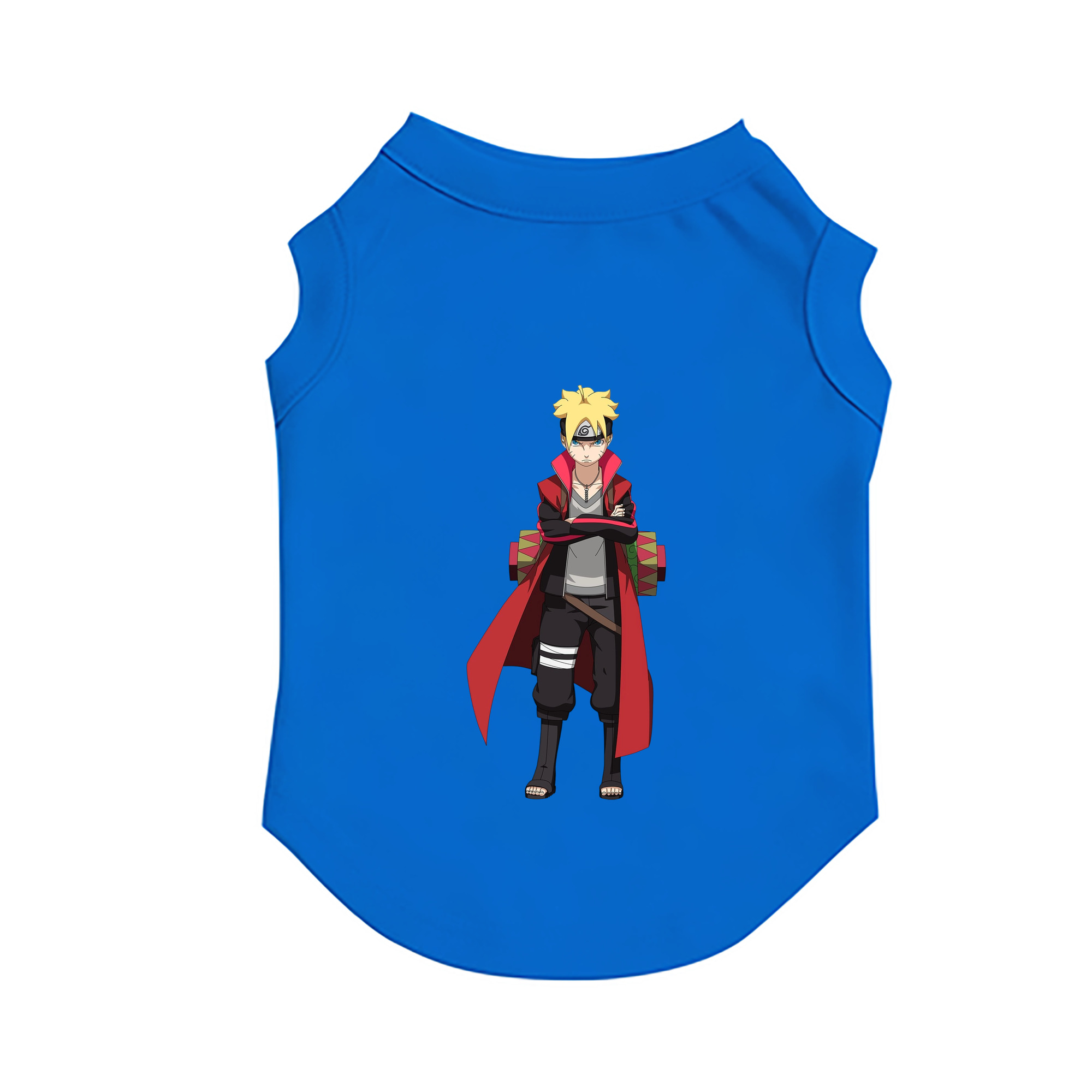 （画像用） NARUTO -ナルト- うずまき ボルト Uzumaki Boruto ペット用ベスト