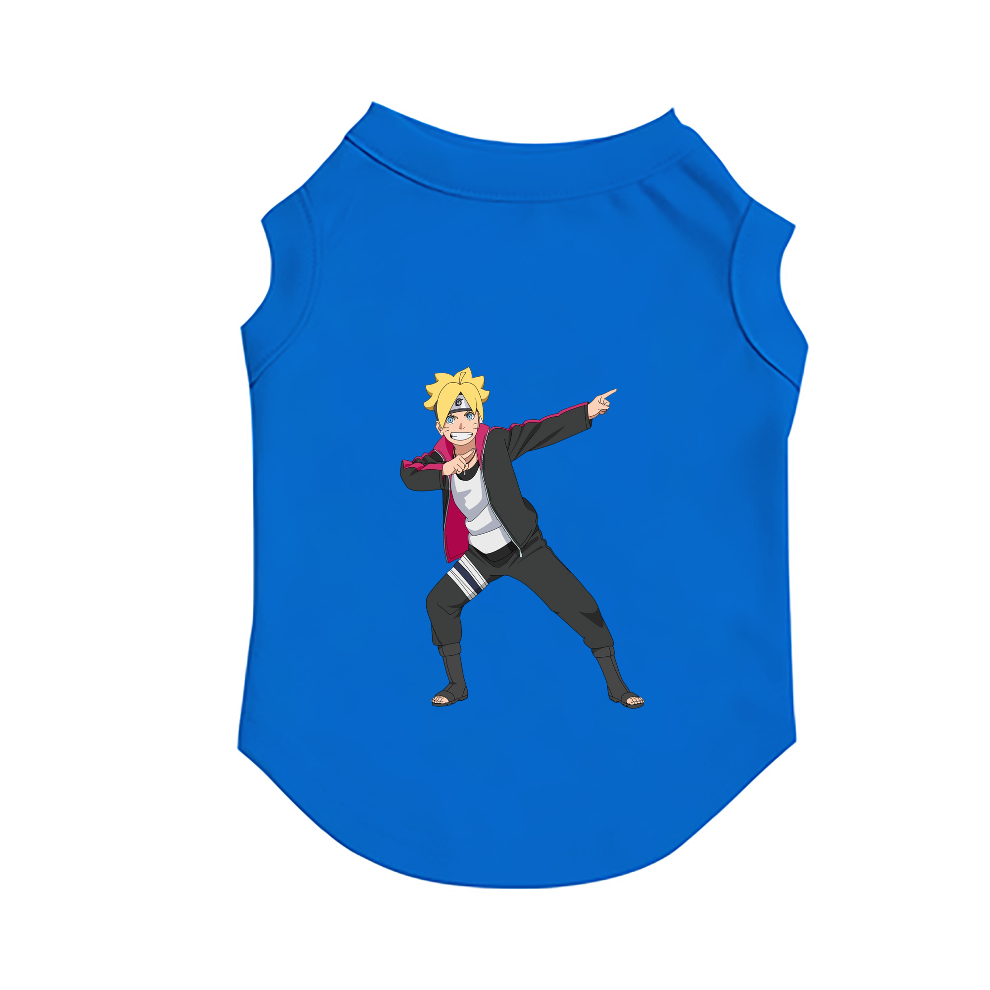（画像用） NARUTO -ナルト- うずまき ボルト Uzumaki Boruto ペット用ベスト