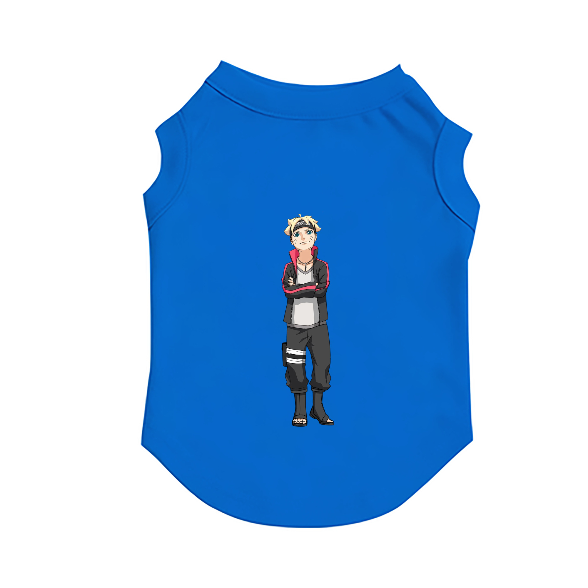 （画像用） NARUTO -ナルト- うずまき ボルト Uzumaki Boruto ペット用ベスト