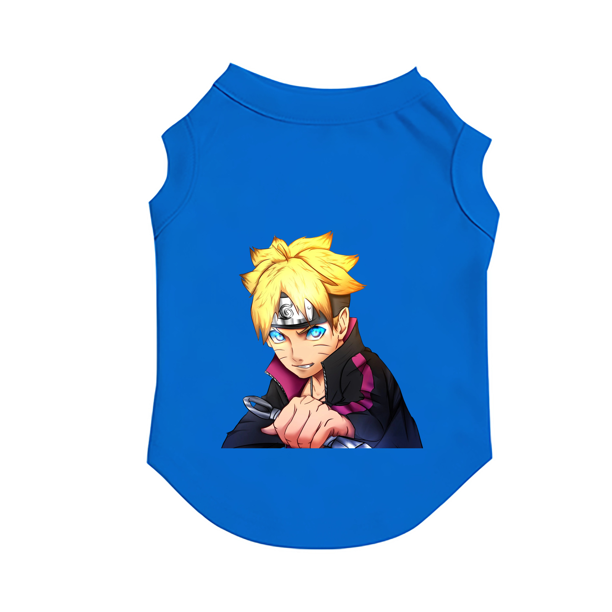 （画像用） NARUTO -ナルト- うずまき ボルト Uzumaki Boruto ペット用ベスト