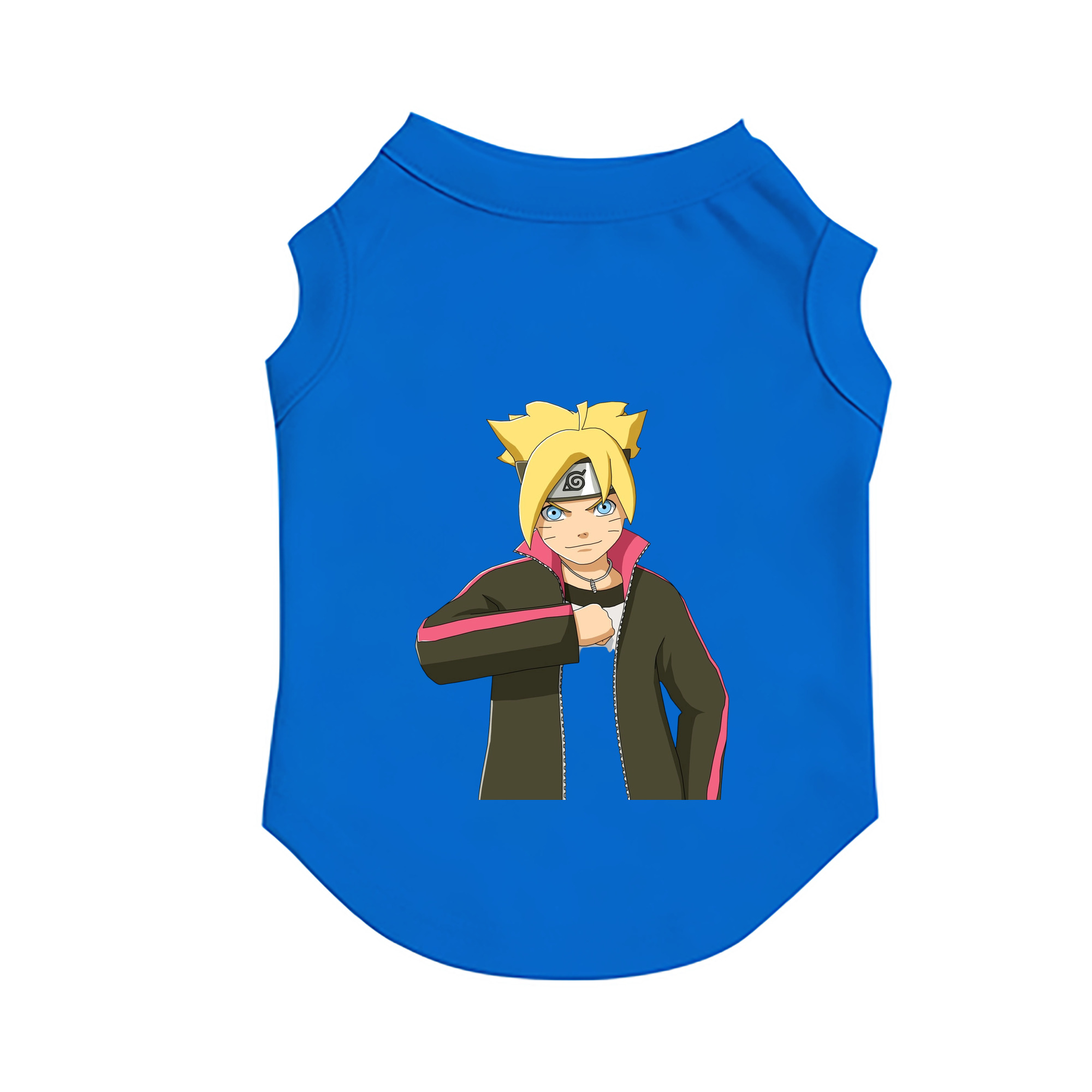 （画像用） NARUTO -ナルト- うずまき ボルト Uzumaki Boruto ペット用ベスト