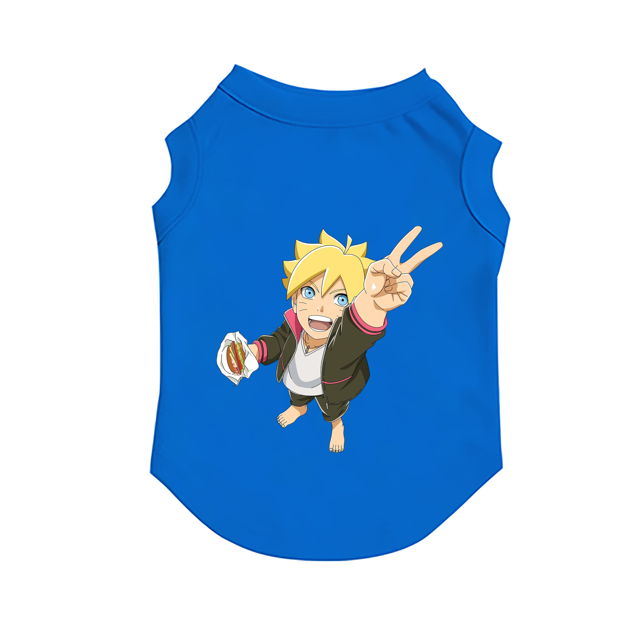 （画像用） NARUTO -ナルト- うずまき ボルト Uzumaki Boruto ペット用ベスト