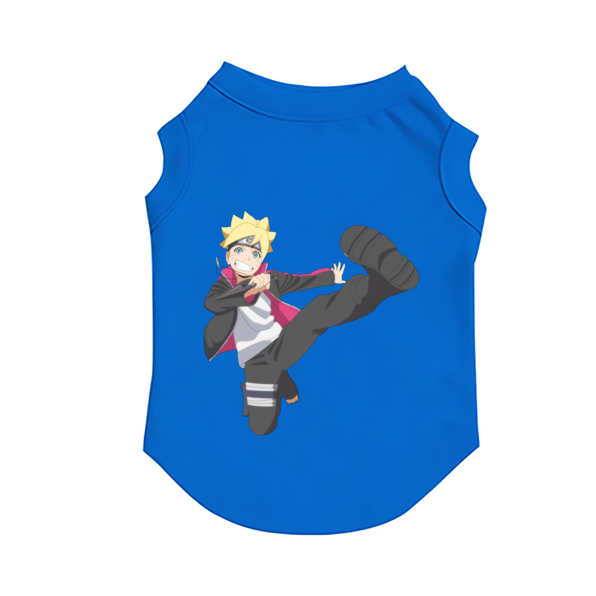 （画像用） NARUTO -ナルト- うずまき ボルト Uzumaki Boruto ペット用ベスト