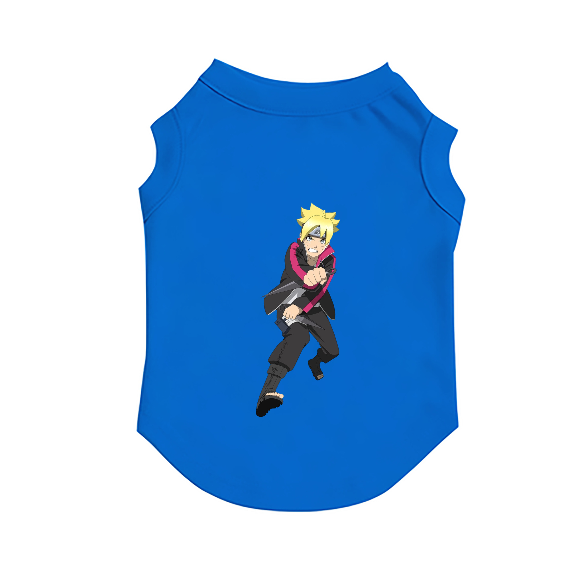 （画像用） NARUTO -ナルト- うずまき ボルト Uzumaki Boruto ペット用ベスト
