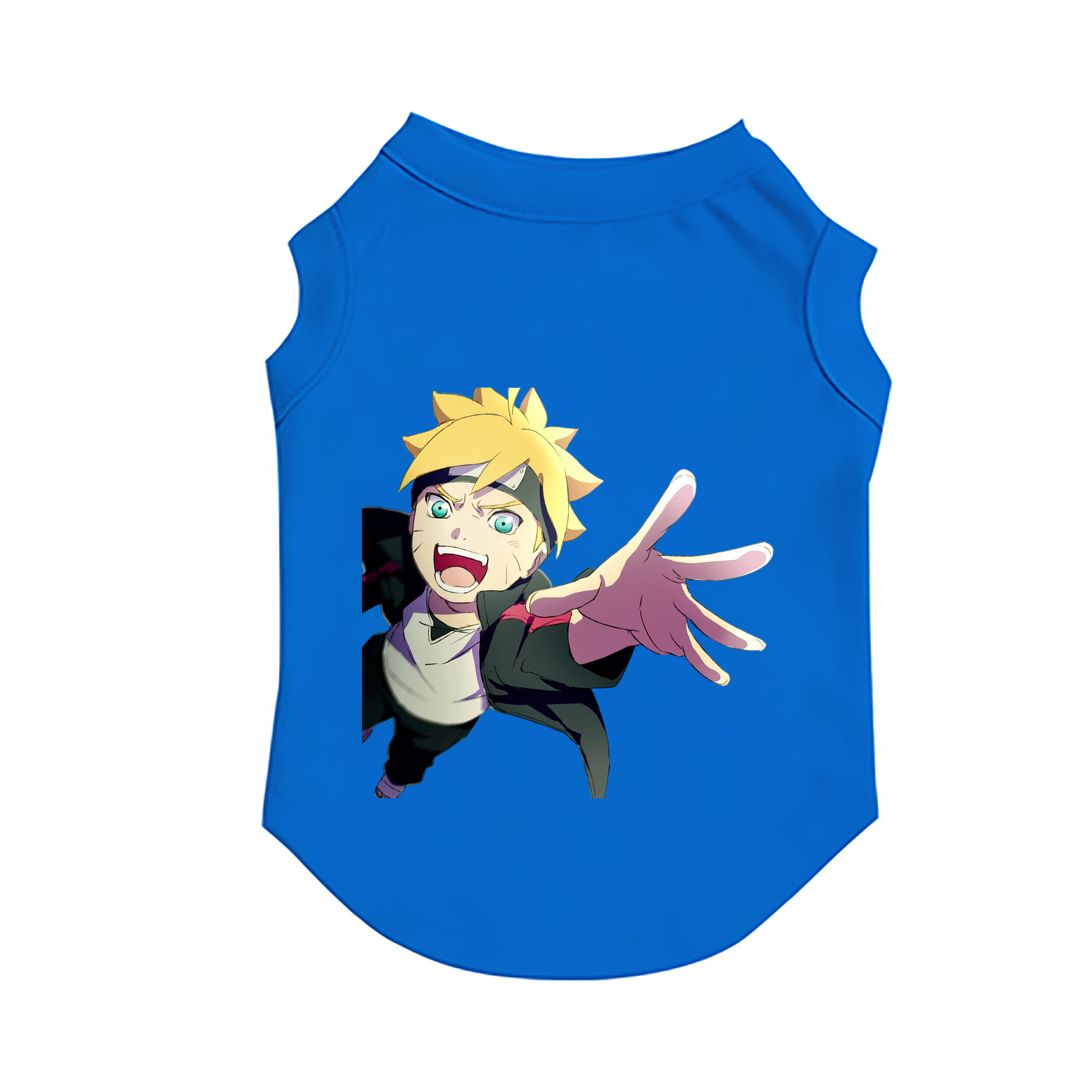 （画像用） NARUTO -ナルト- うずまき ボルト Uzumaki Boruto ペット用ベスト