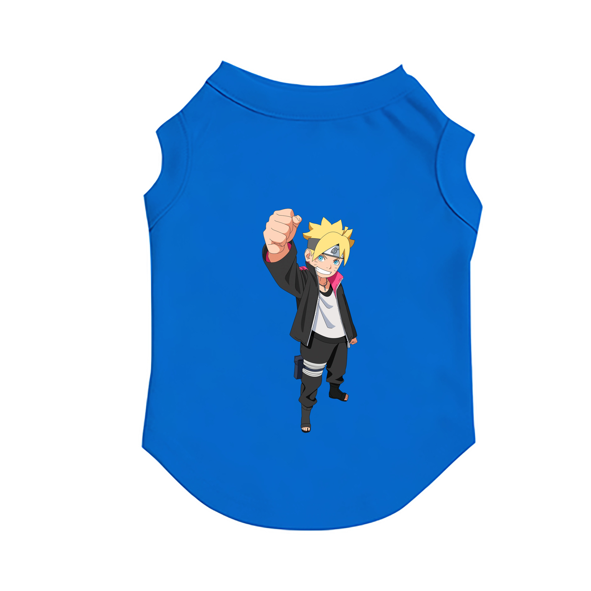 （画像用） NARUTO -ナルト- うずまき ボルト Uzumaki Boruto ペット用ベスト
