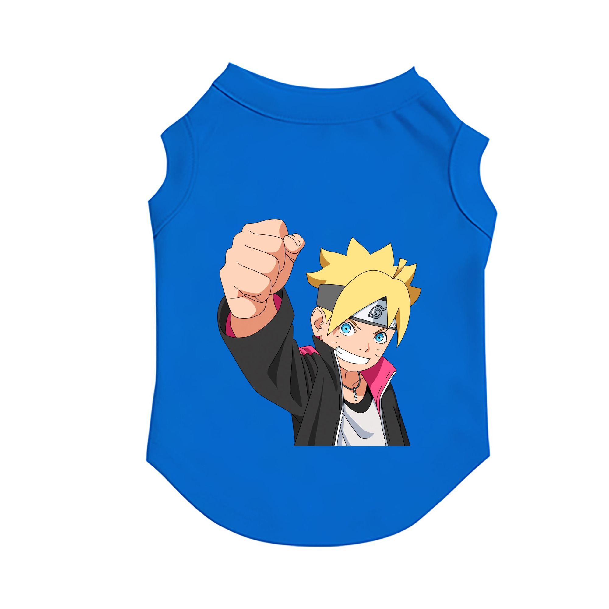 （画像用） NARUTO -ナルト- うずまき ボルト Uzumaki Boruto ペット用ベスト