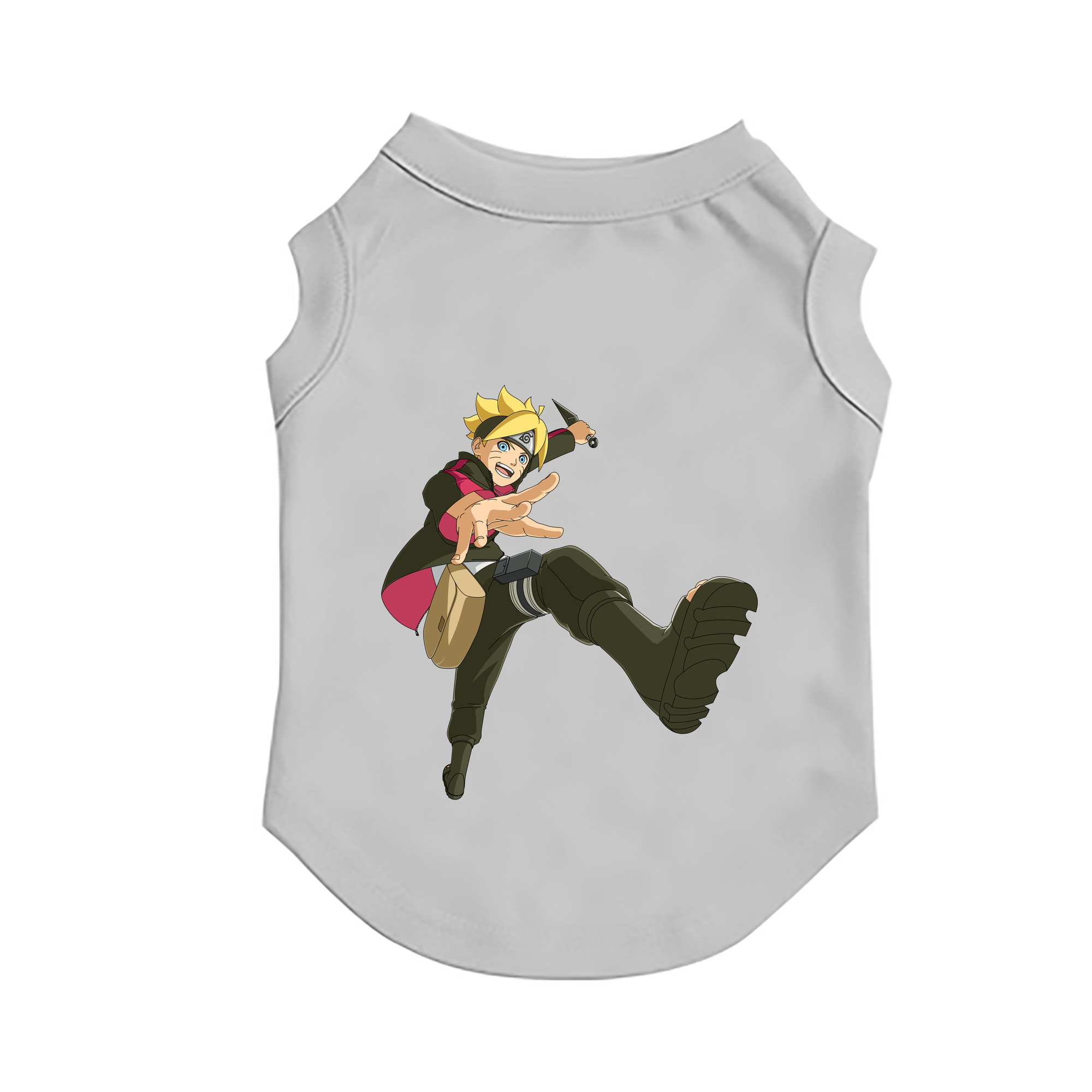 （画像用） NARUTO -ナルト- うずまき ボルト Uzumaki Boruto ペット用ベスト