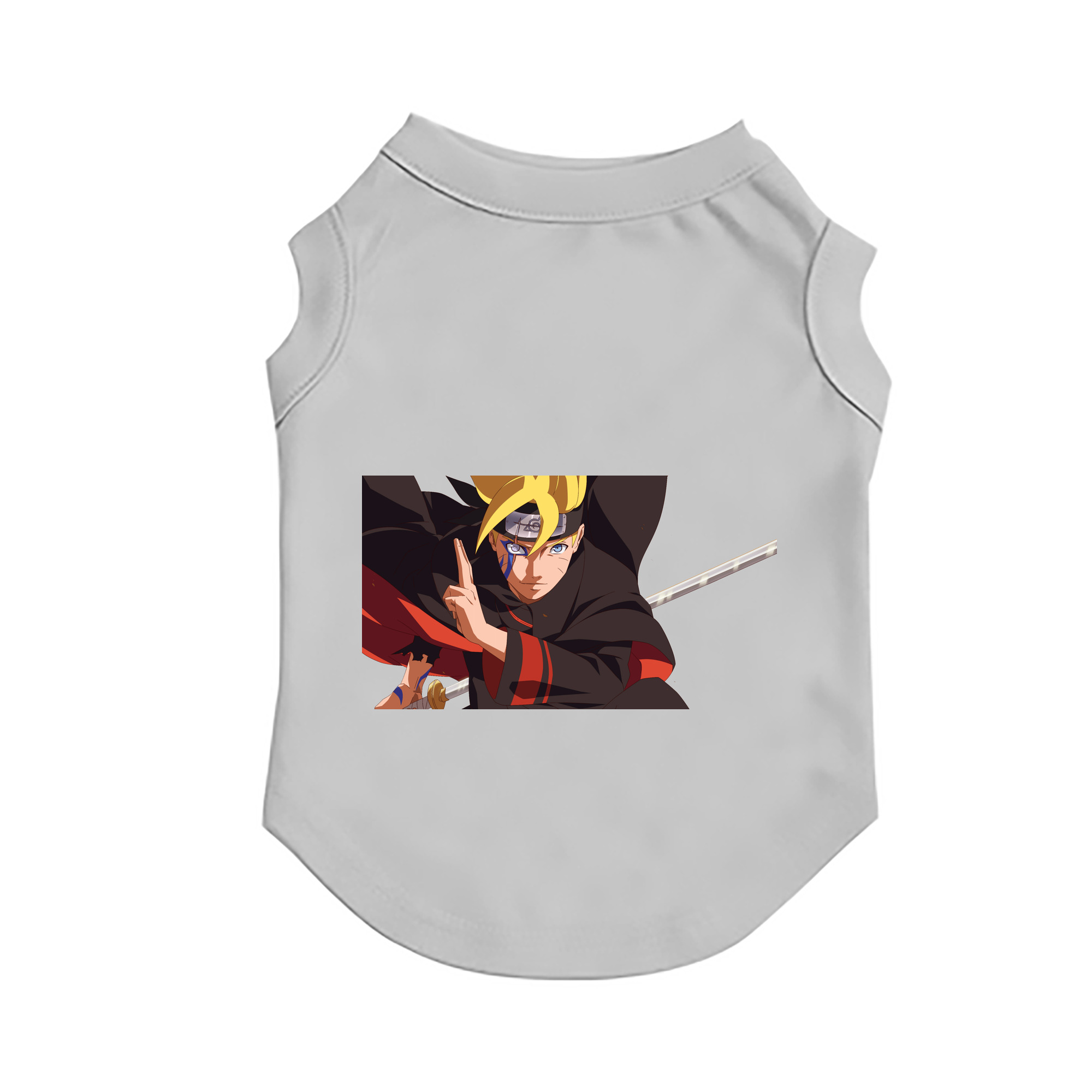 （画像用） NARUTO -ナルト- うずまき ボルト Uzumaki Boruto ペット用ベスト
