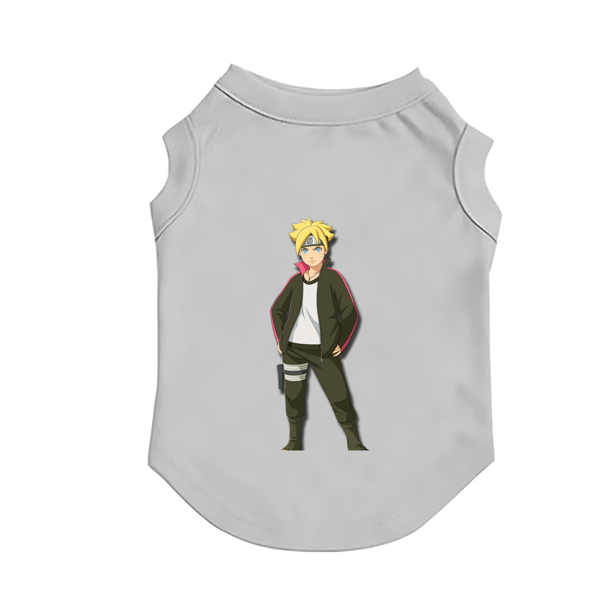 （画像用） NARUTO -ナルト- うずまき ボルト Uzumaki Boruto ペット用ベスト