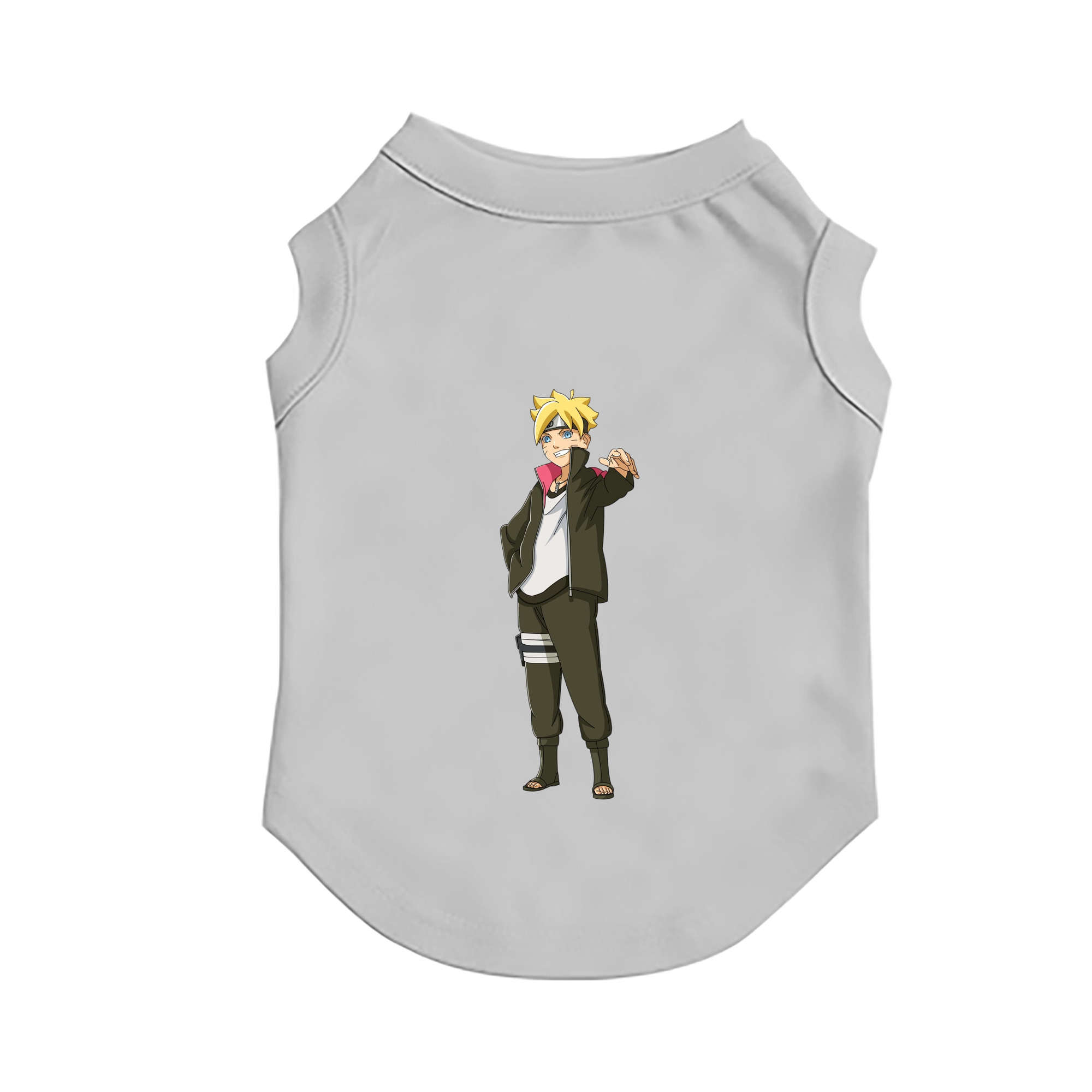 （画像用） NARUTO -ナルト- うずまき ボルト Uzumaki Boruto ペット用ベスト