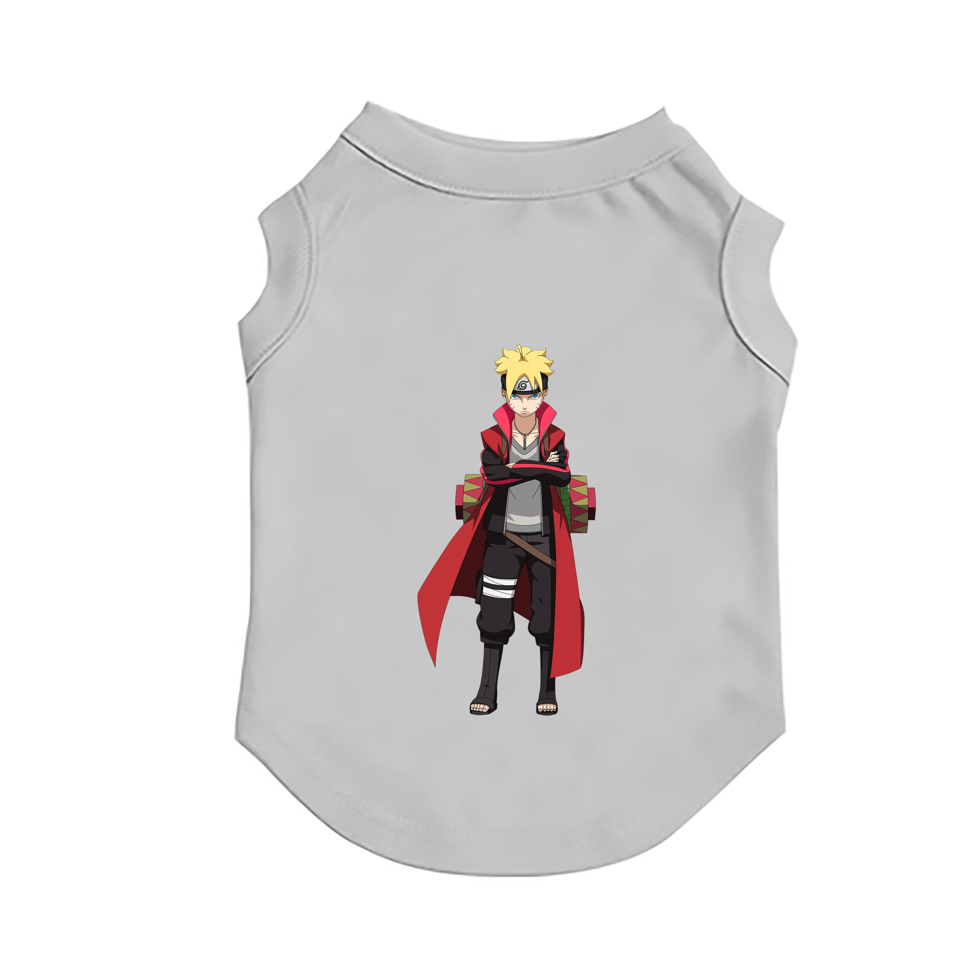 （画像用） NARUTO -ナルト- うずまき ボルト Uzumaki Boruto ペット用ベスト