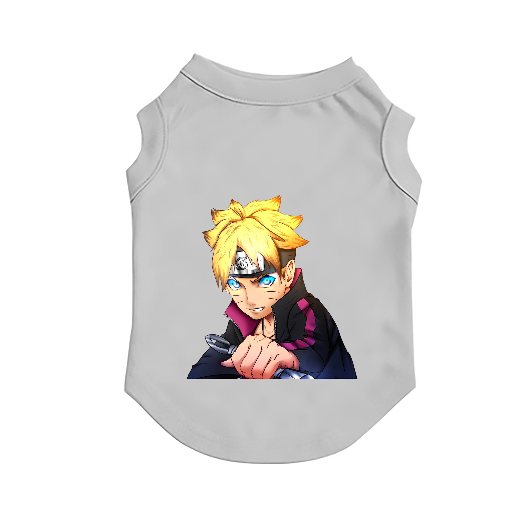 （画像用） NARUTO -ナルト- うずまき ボルト Uzumaki Boruto ペット用ベスト