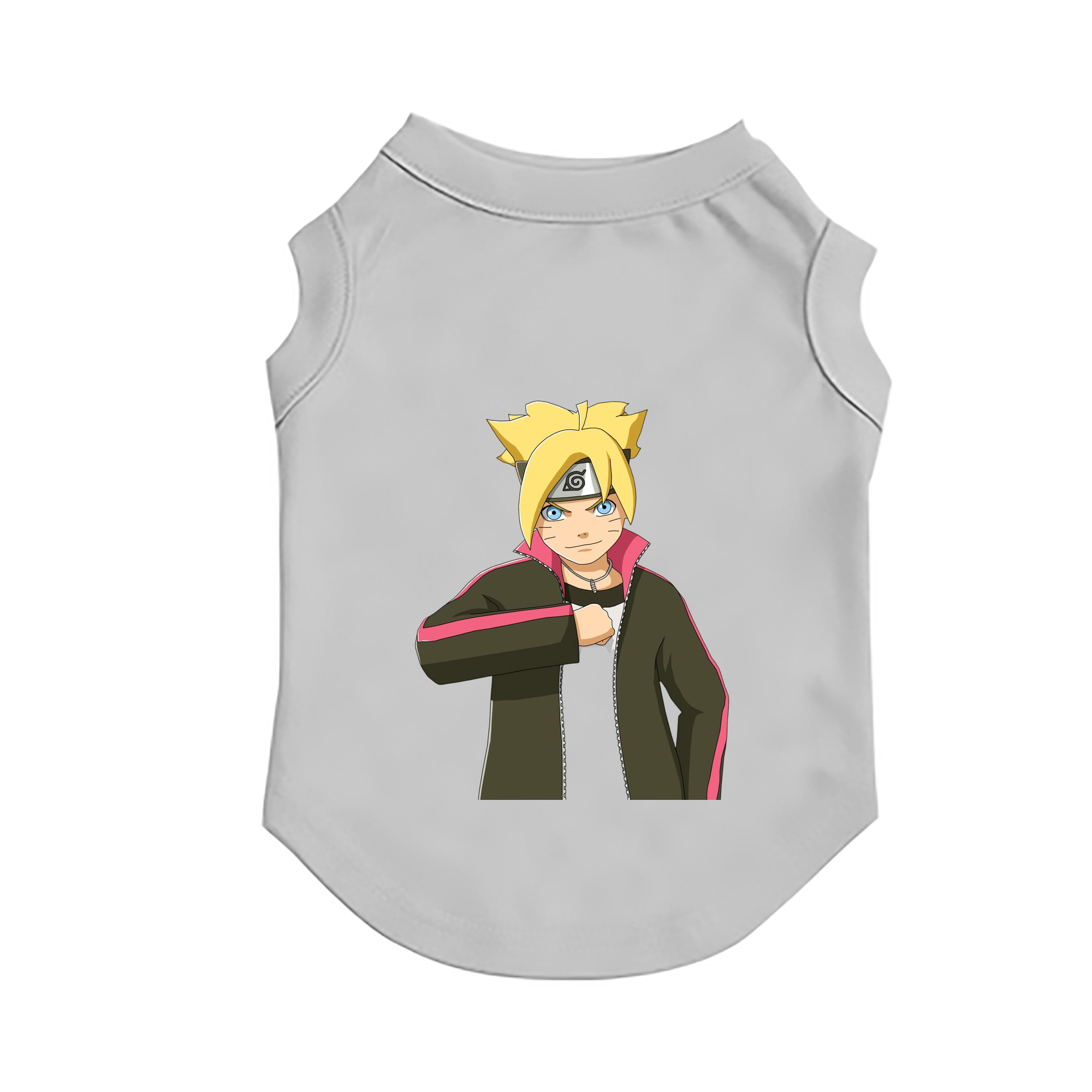 （画像用） NARUTO -ナルト- うずまき ボルト Uzumaki Boruto ペット用ベスト