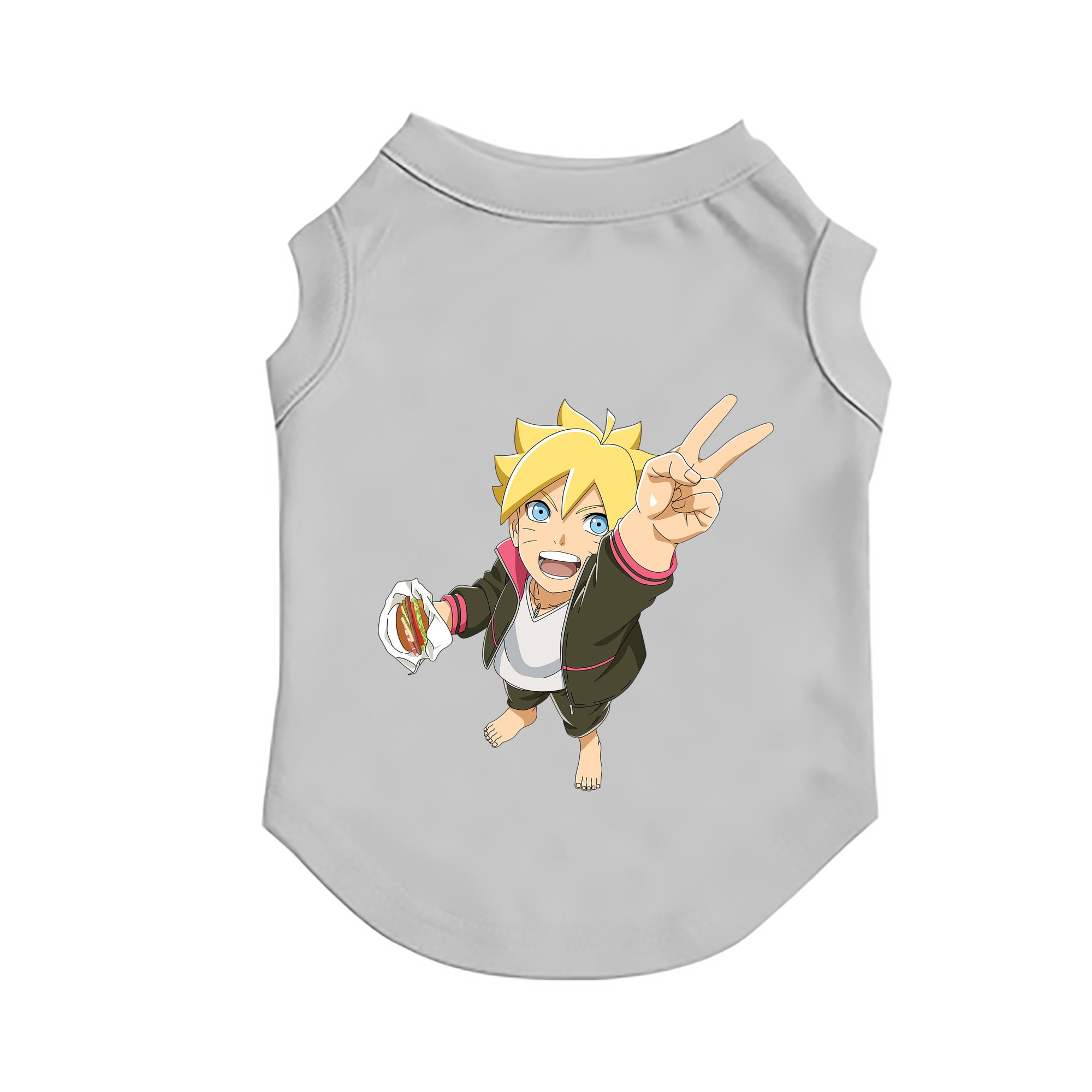 （画像用） NARUTO -ナルト- うずまき ボルト Uzumaki Boruto ペット用ベスト