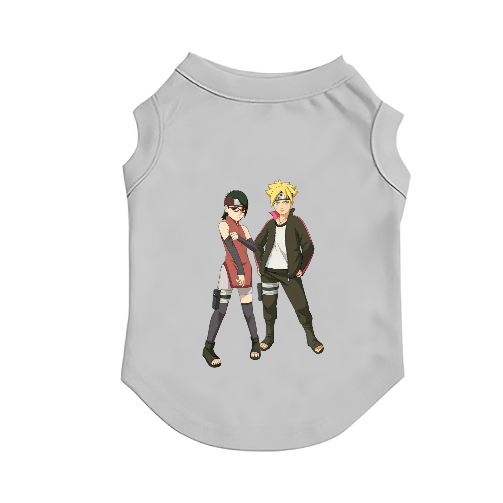 （画像用） NARUTO -ナルト- うずまき ボルト Uzumaki Boruto ペット用ベスト