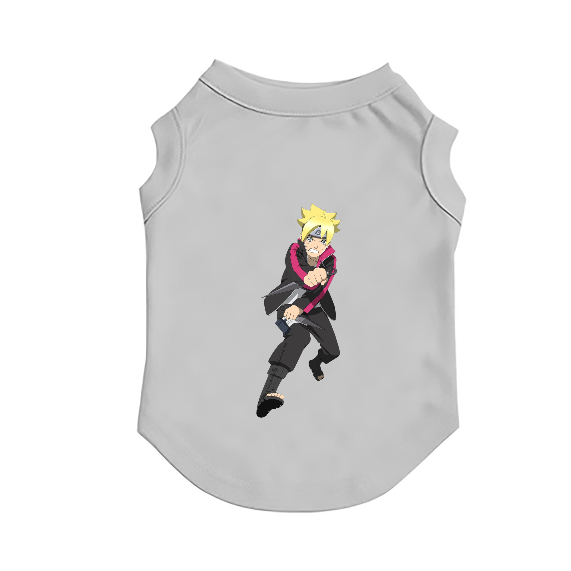 （画像用） NARUTO -ナルト- うずまき ボルト Uzumaki Boruto ペット用ベスト