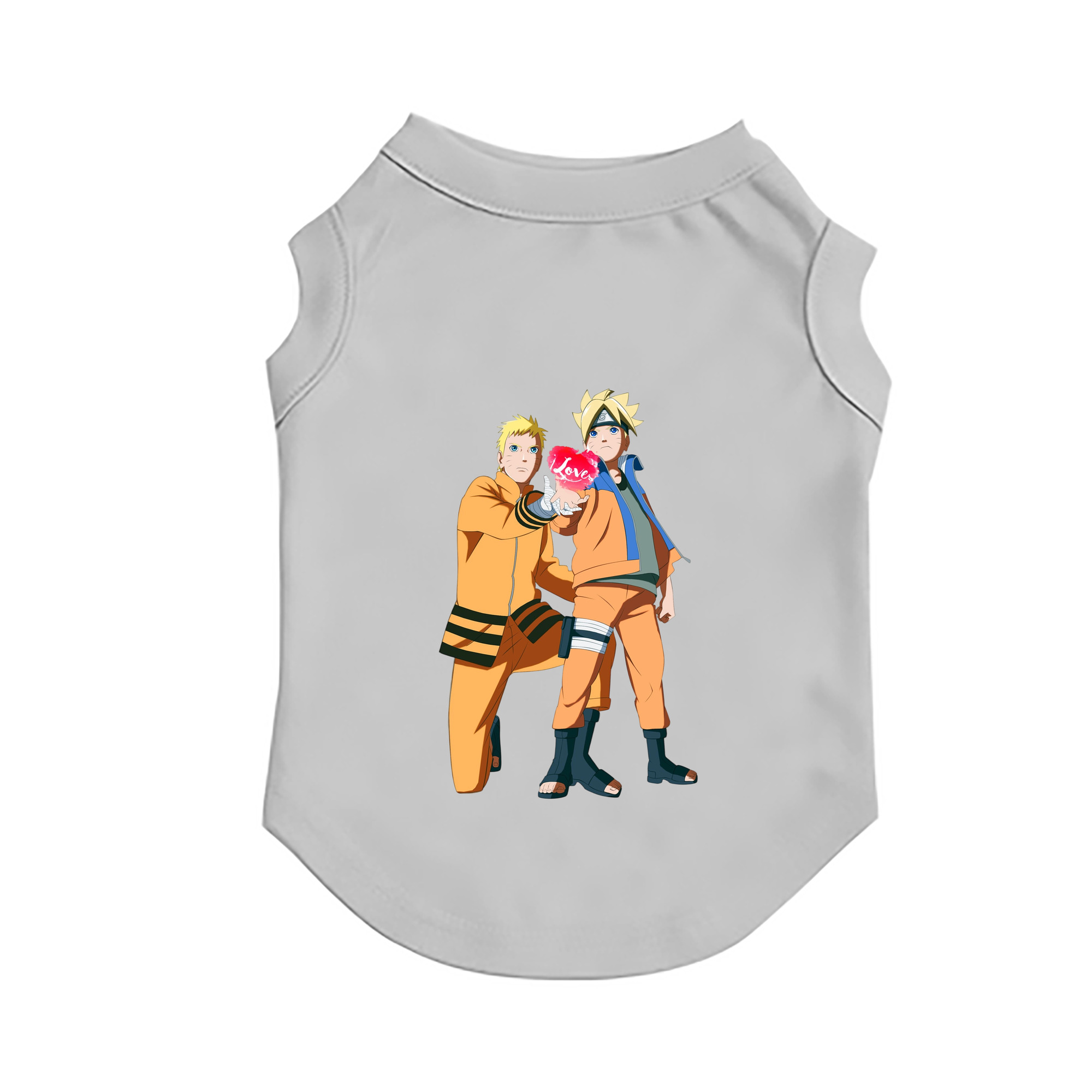 （画像用） NARUTO -ナルト- うずまき ボルト Uzumaki Boruto ペット用ベスト