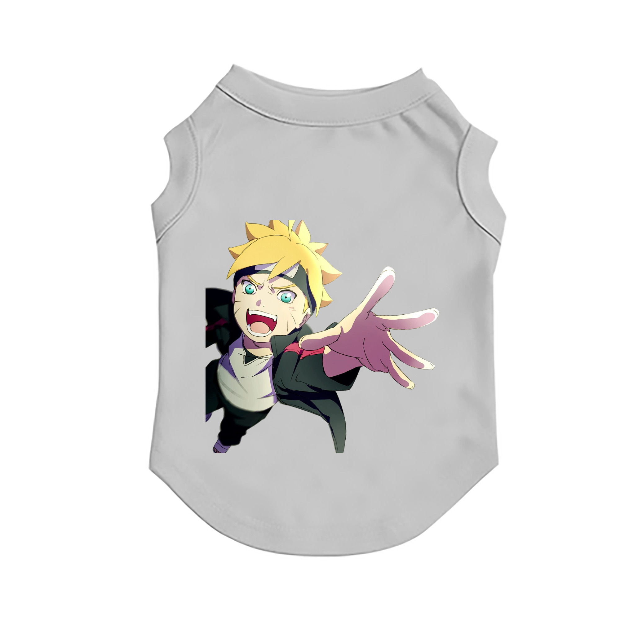 （画像用） NARUTO -ナルト- うずまき ボルト Uzumaki Boruto ペット用ベスト