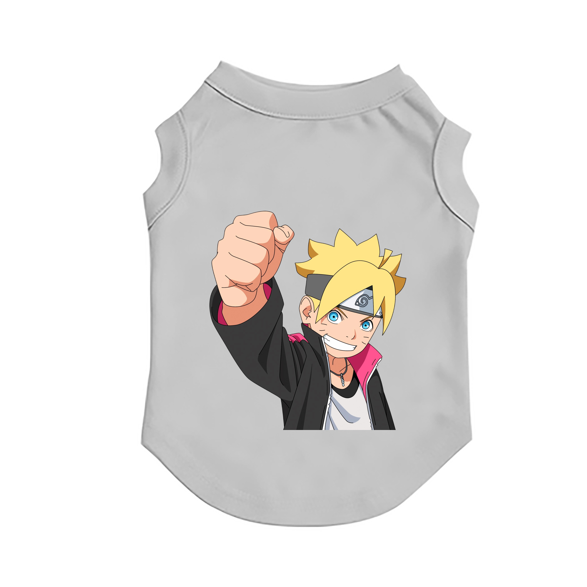 （画像用） NARUTO -ナルト- うずまき ボルト Uzumaki Boruto ペット用ベスト