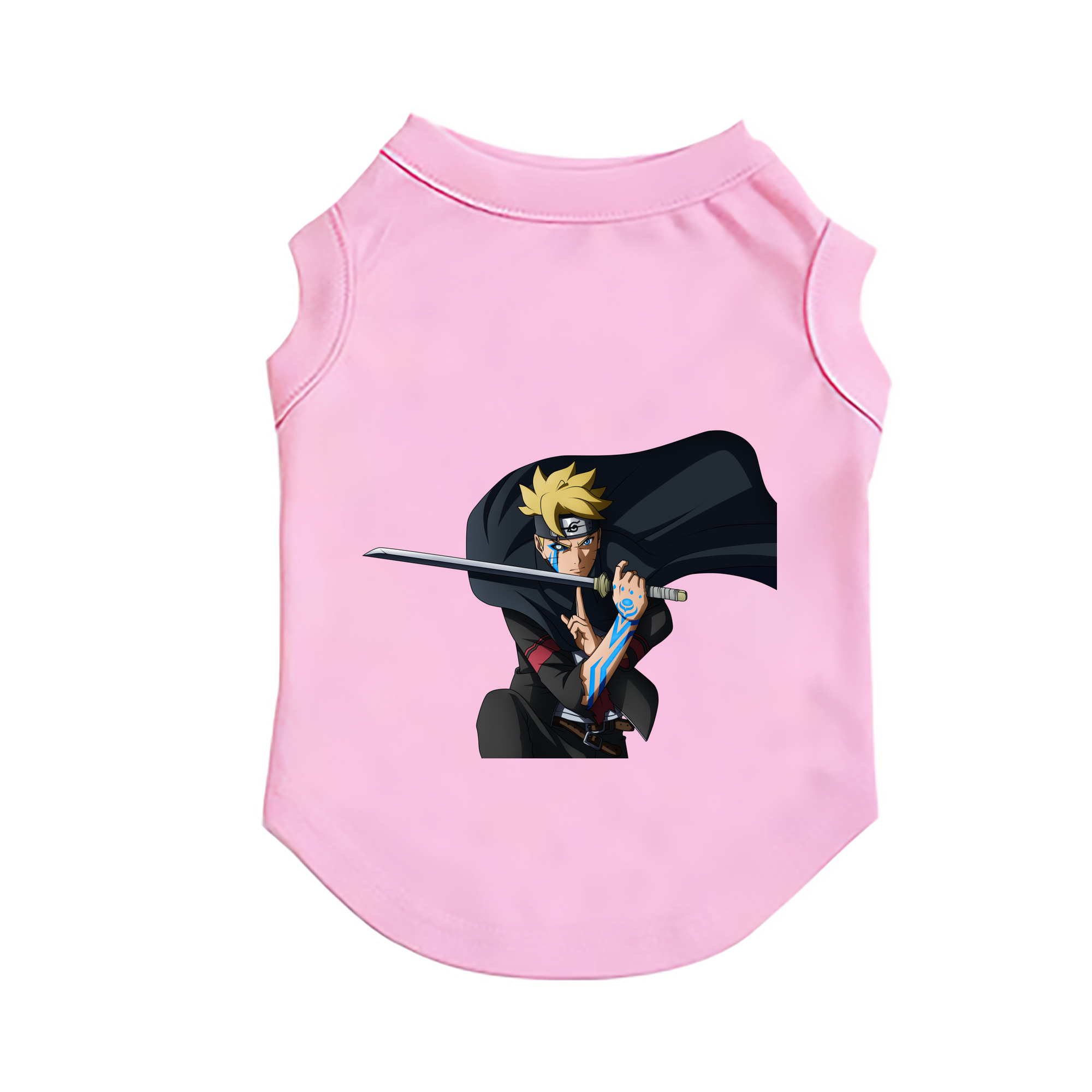 （画像用） NARUTO -ナルト- うずまき ボルト Uzumaki Boruto ペット用ベスト