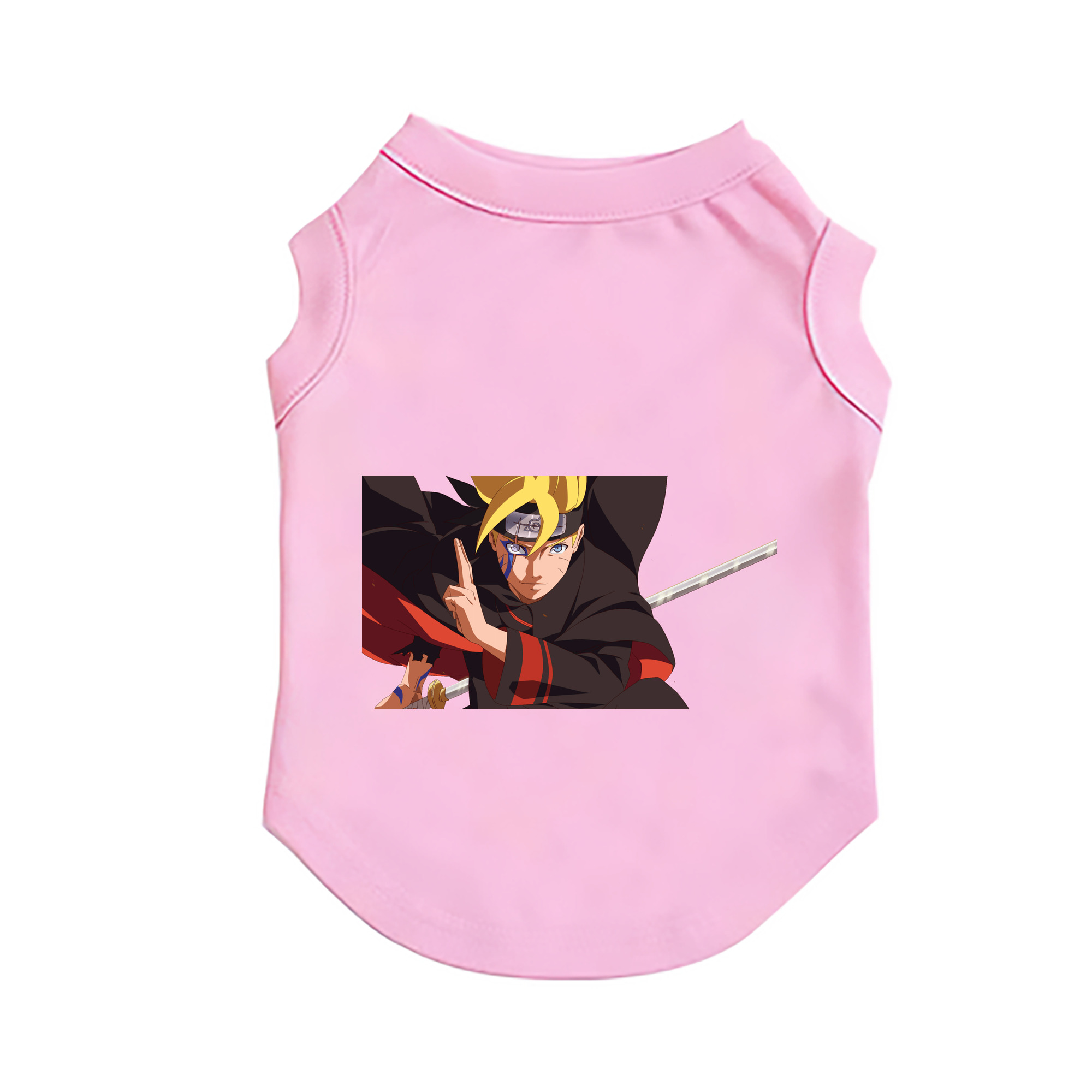（画像用） NARUTO -ナルト- うずまき ボルト Uzumaki Boruto ペット用ベスト