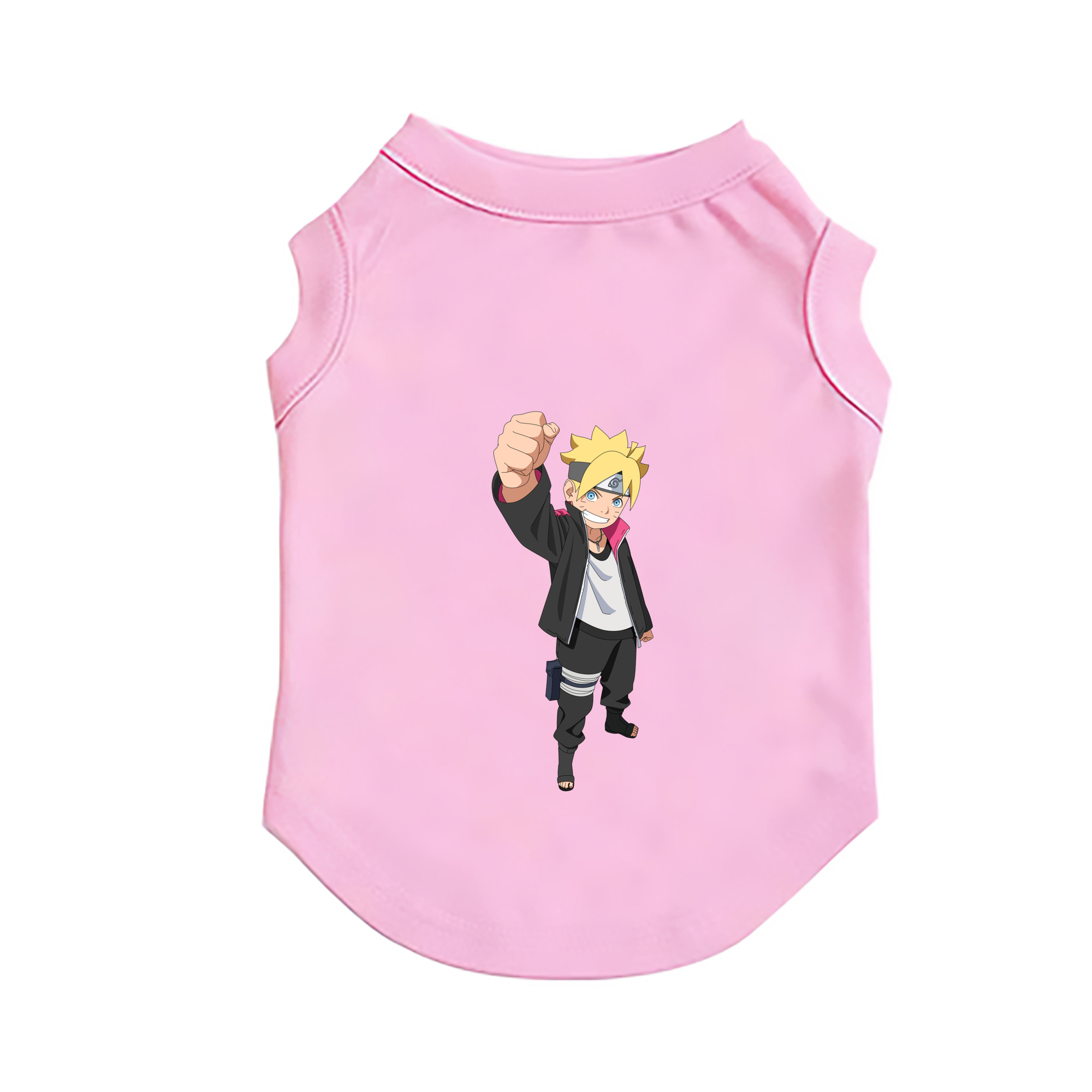 （画像用） NARUTO -ナルト- うずまき ボルト Uzumaki Boruto ペット用ベスト