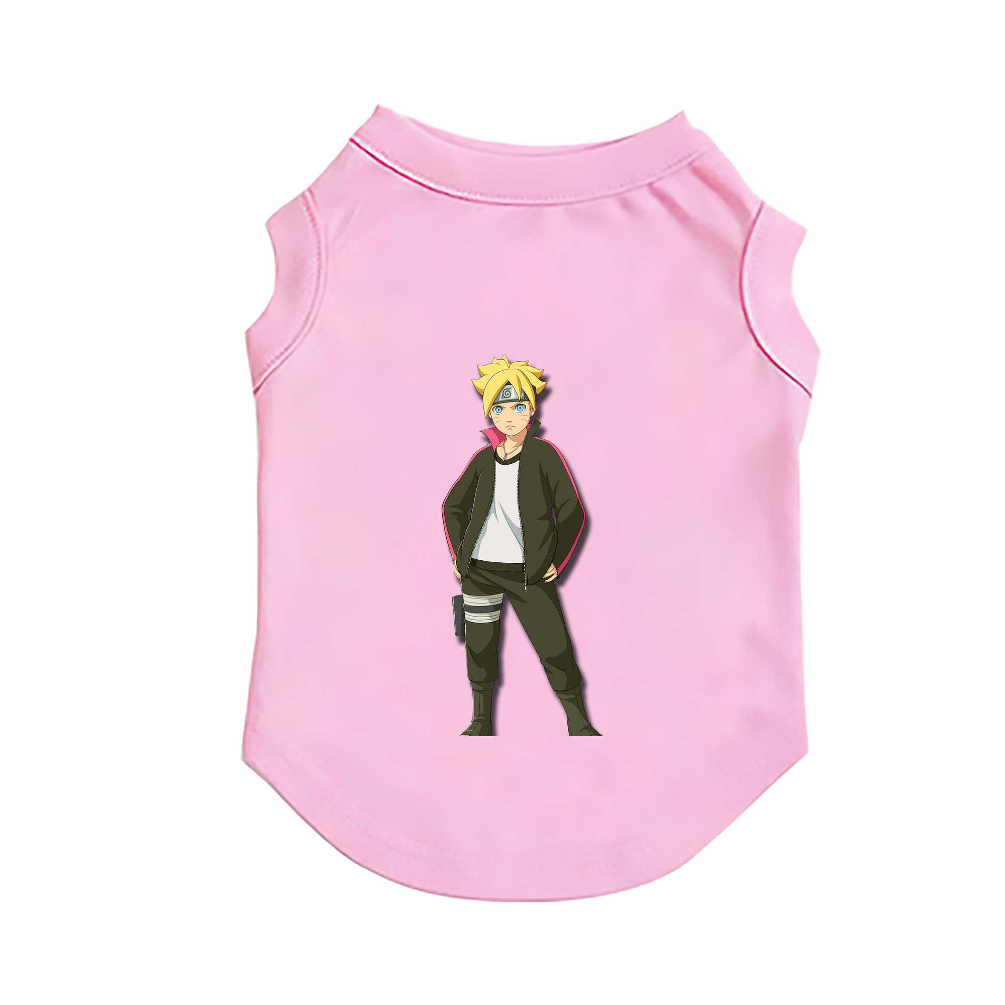 （画像用） NARUTO -ナルト- うずまき ボルト Uzumaki Boruto ペット用ベスト