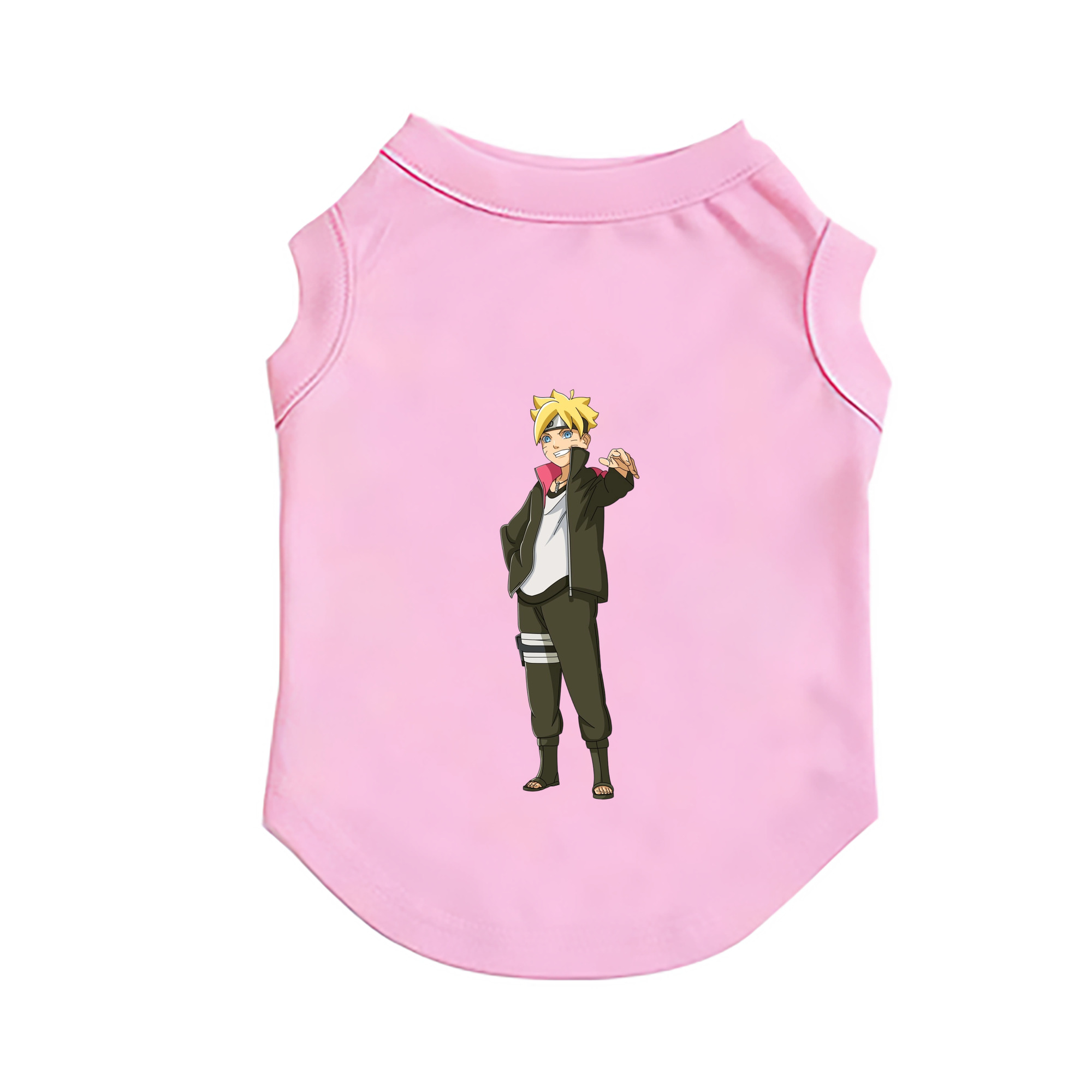 （画像用） NARUTO -ナルト- うずまき ボルト Uzumaki Boruto ペット用ベスト