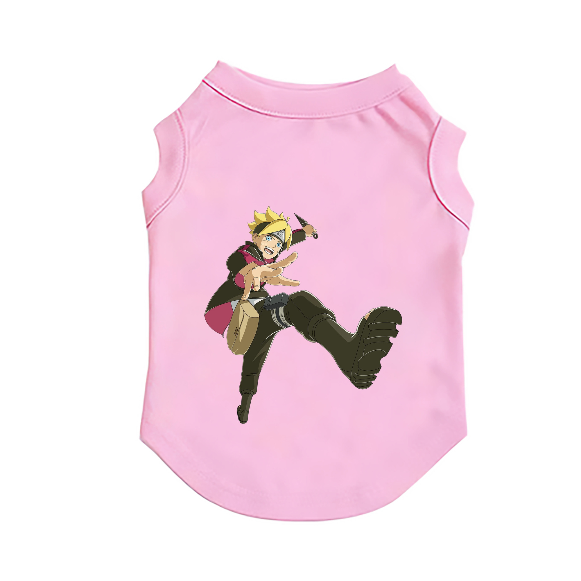 （画像用） NARUTO -ナルト- うずまき ボルト Uzumaki Boruto ペット用ベスト