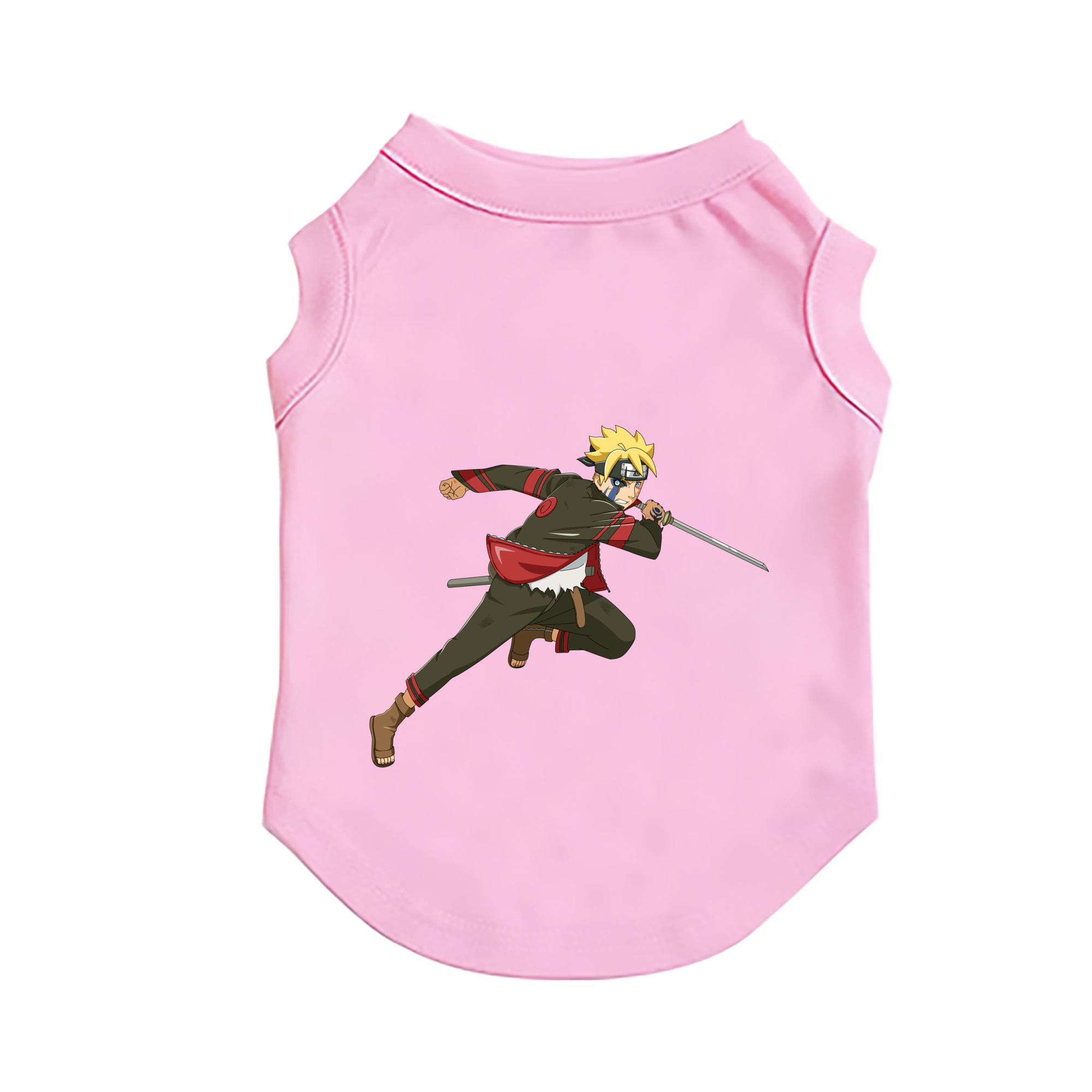 （画像用） NARUTO -ナルト- うずまき ボルト Uzumaki Boruto ペット用ベスト