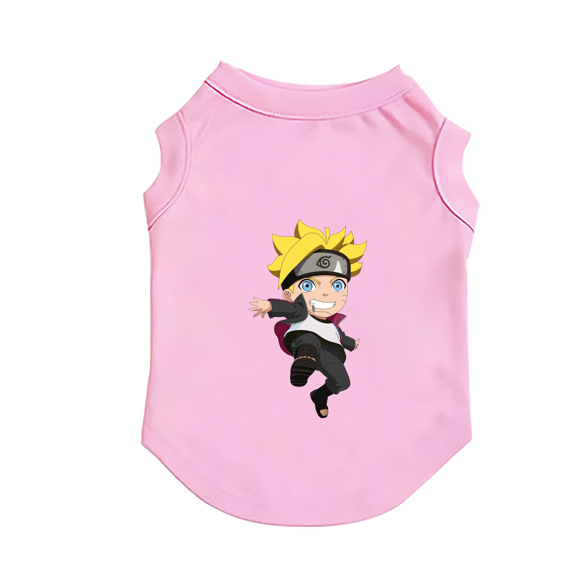 （画像用） NARUTO -ナルト- うずまき ボルト Uzumaki Boruto ペット用ベスト