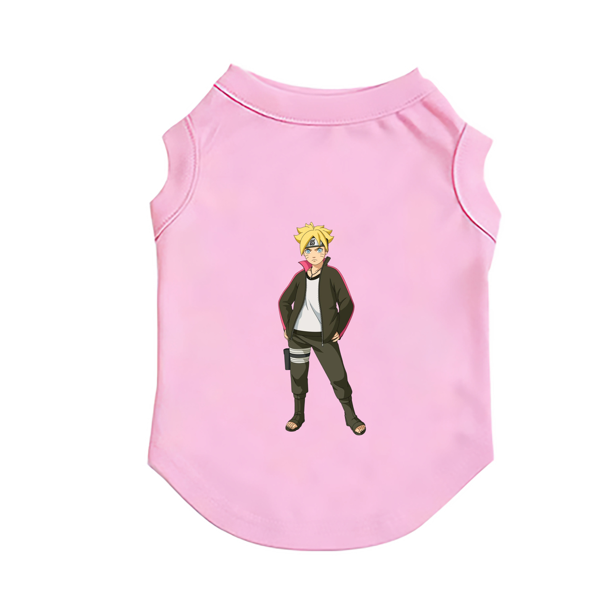（画像用） NARUTO -ナルト- うずまき ボルト Uzumaki Boruto ペット用ベスト