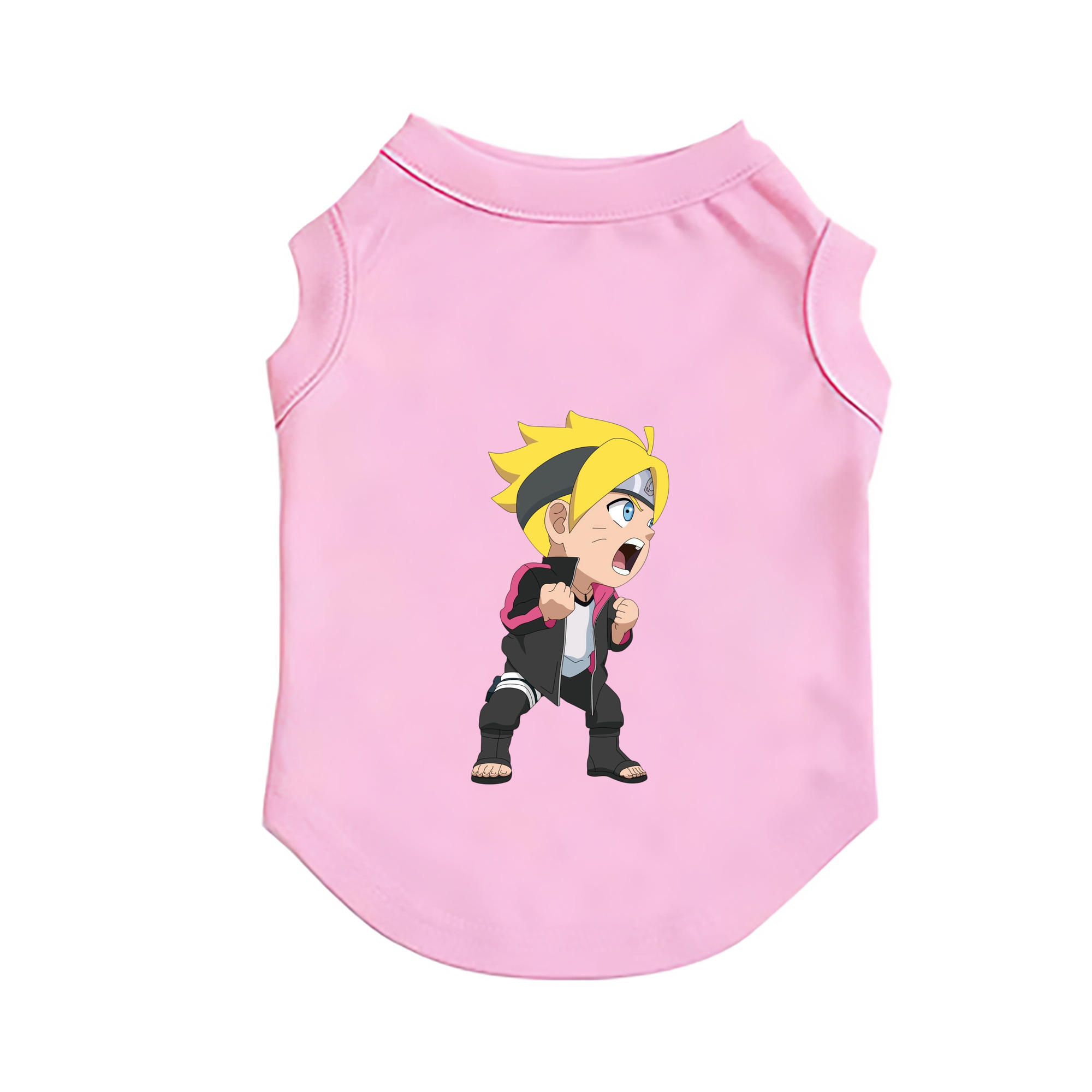 （画像用） NARUTO -ナルト- うずまき ボルト Uzumaki Boruto ペット用ベスト