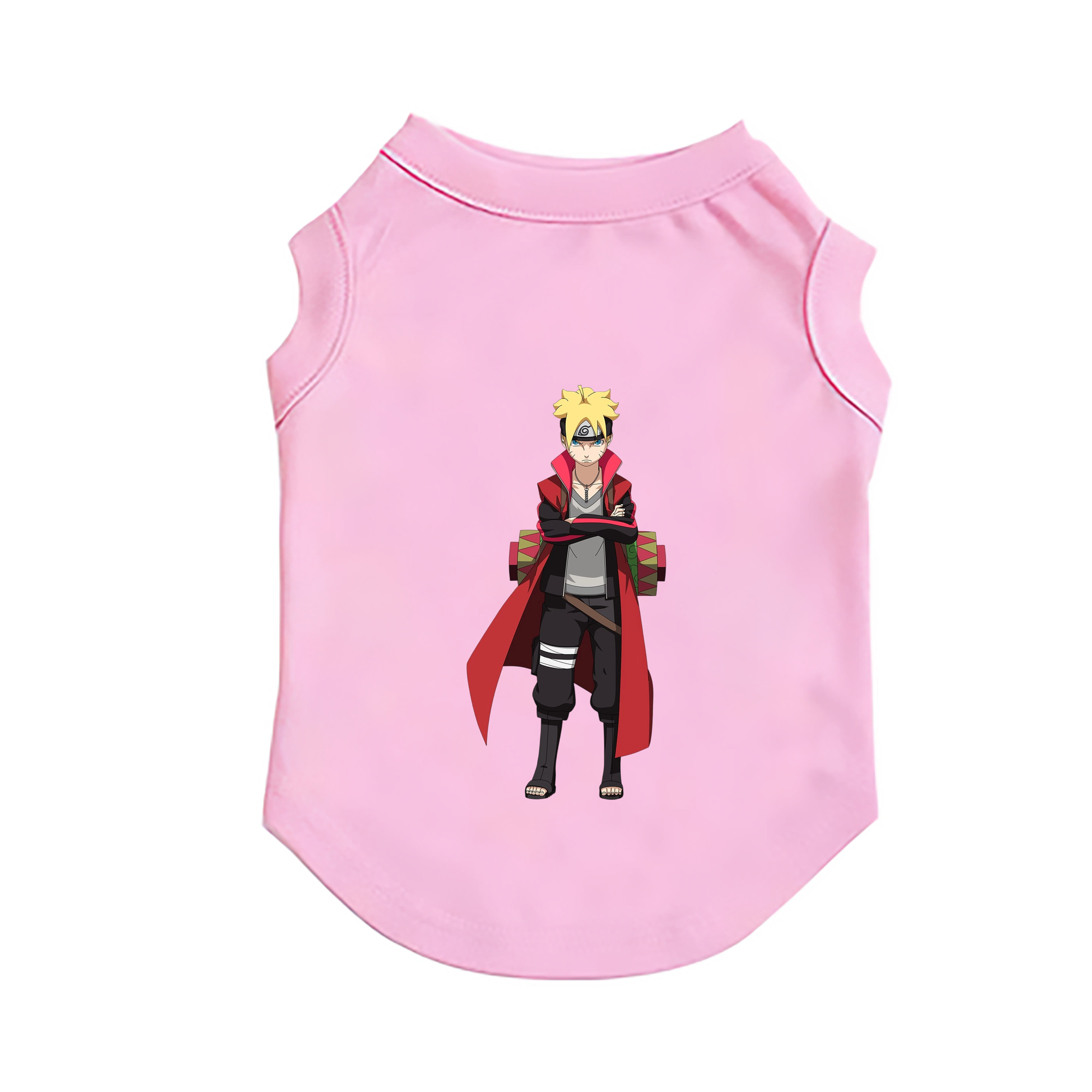 （画像用） NARUTO -ナルト- うずまき ボルト Uzumaki Boruto ペット用ベスト