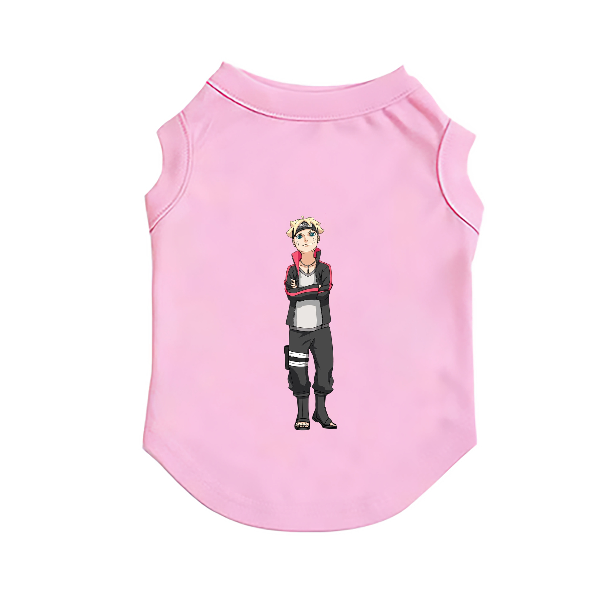 （画像用） NARUTO -ナルト- うずまき ボルト Uzumaki Boruto ペット用ベスト