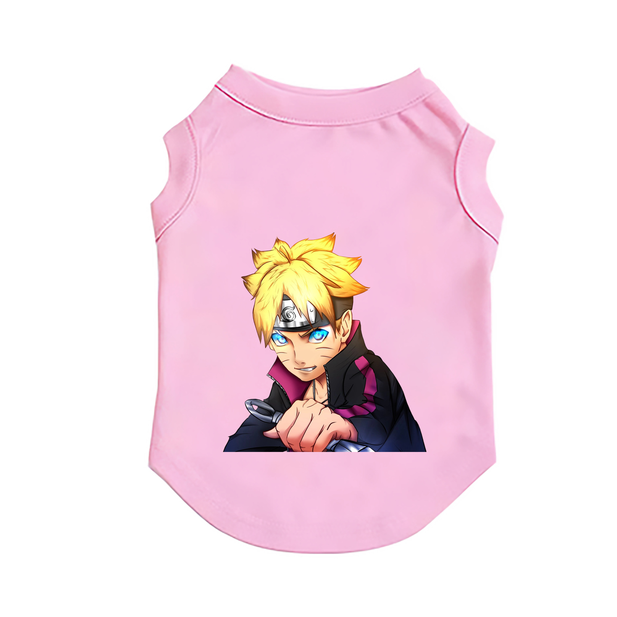 （画像用） NARUTO -ナルト- うずまき ボルト Uzumaki Boruto ペット用ベスト