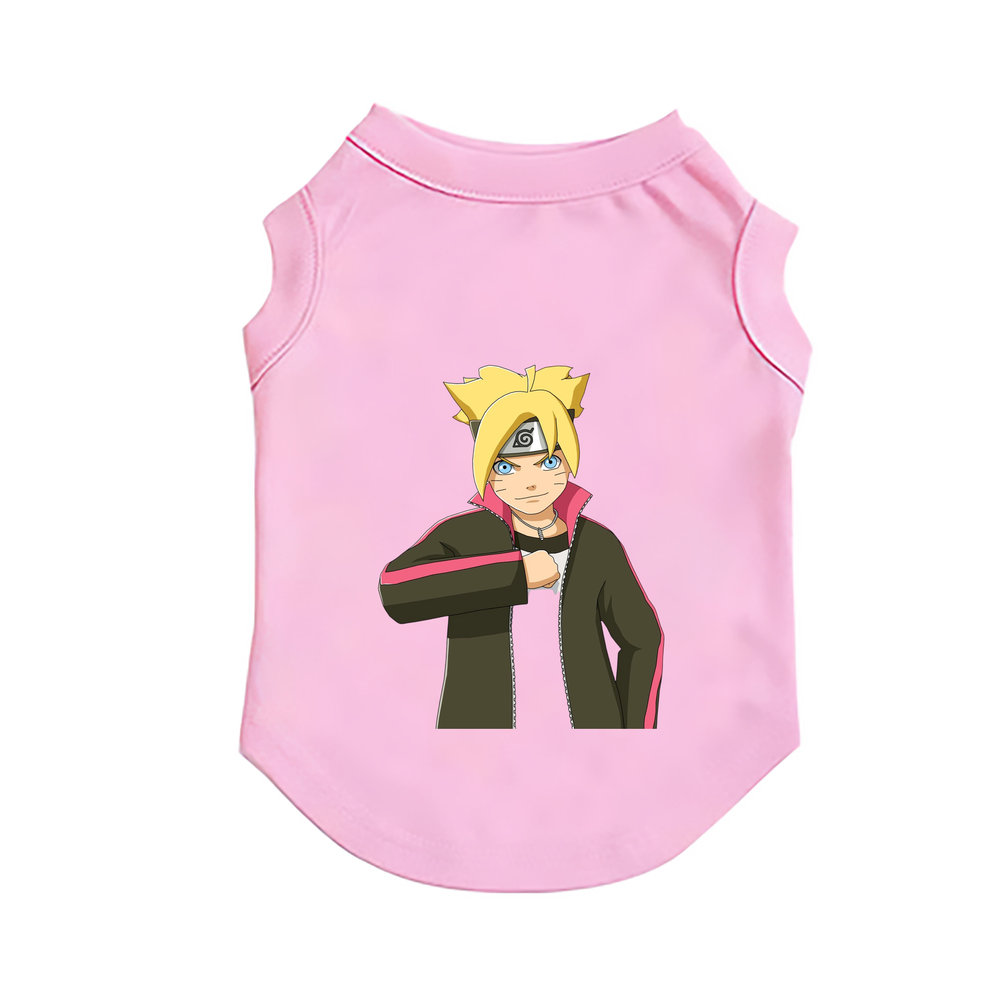 （画像用） NARUTO -ナルト- うずまき ボルト Uzumaki Boruto ペット用ベスト