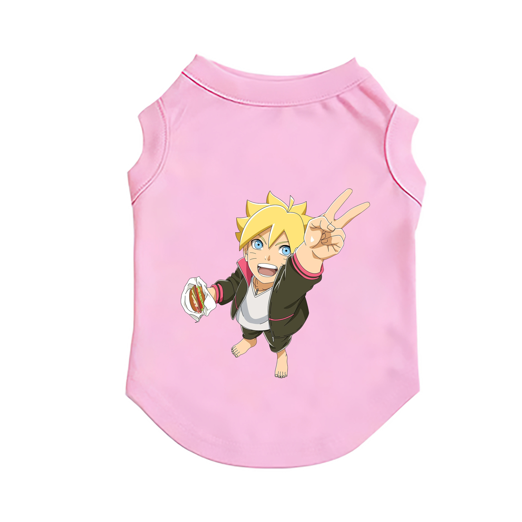 （画像用） NARUTO -ナルト- うずまき ボルト Uzumaki Boruto ペット用ベスト