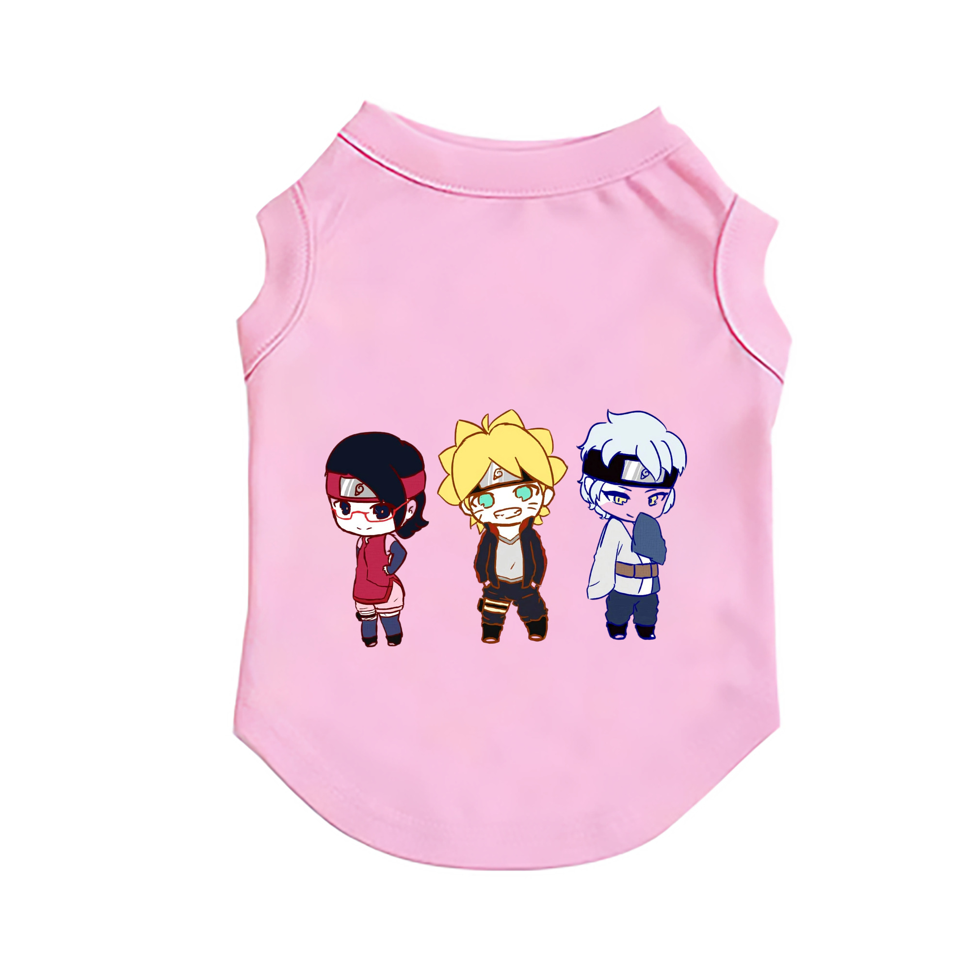 （画像用） NARUTO -ナルト- うずまき ボルト Uzumaki Boruto ペット用ベスト