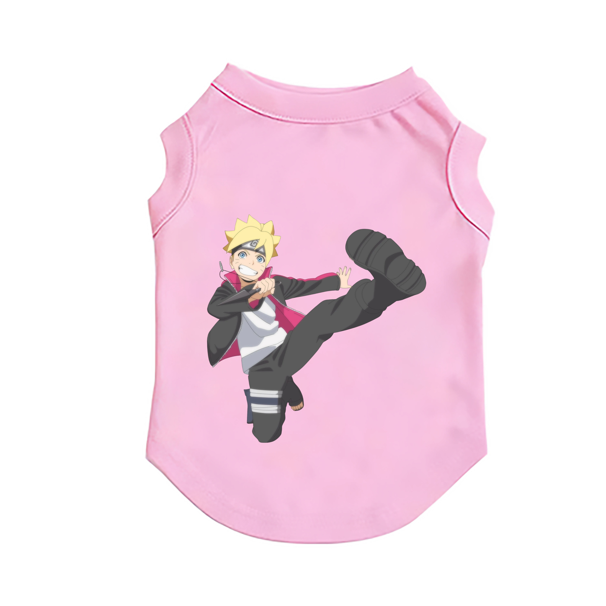 （画像用） NARUTO -ナルト- うずまき ボルト Uzumaki Boruto ペット用ベスト