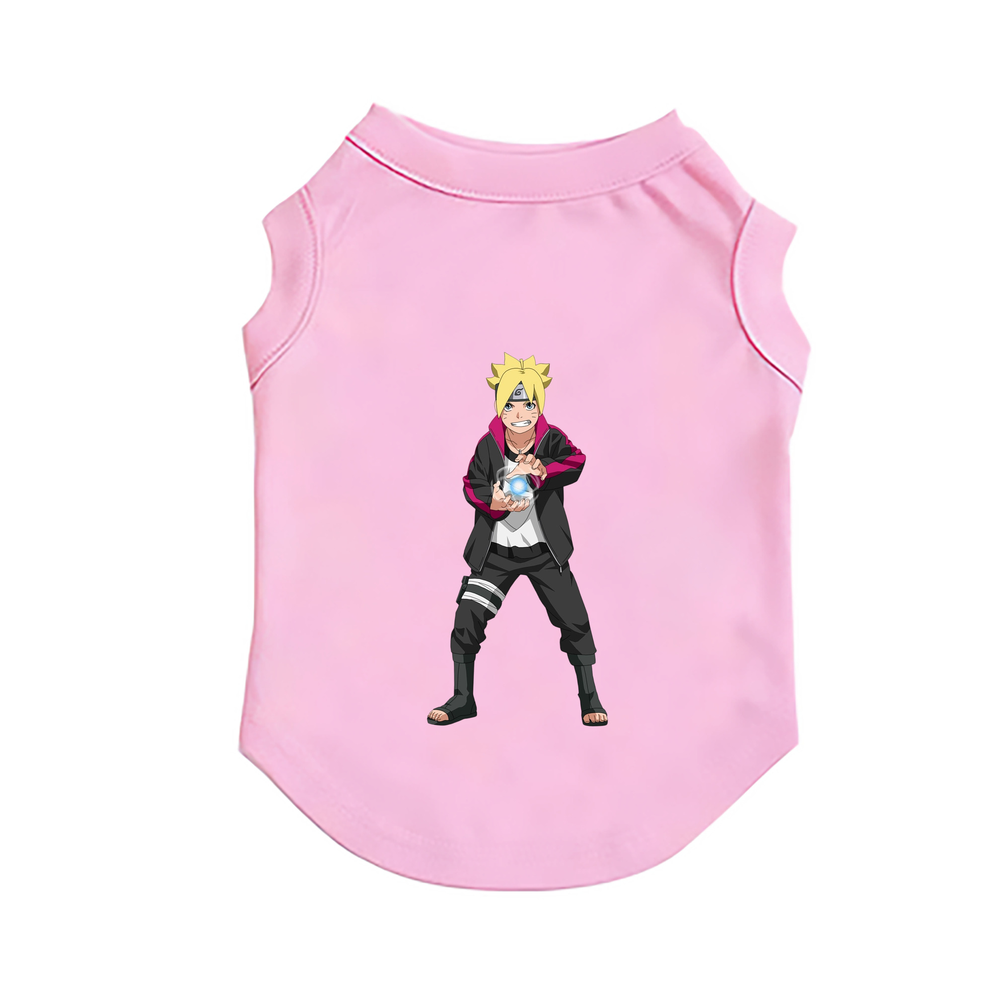 （画像用） NARUTO -ナルト- うずまき ボルト Uzumaki Boruto ペット用ベスト