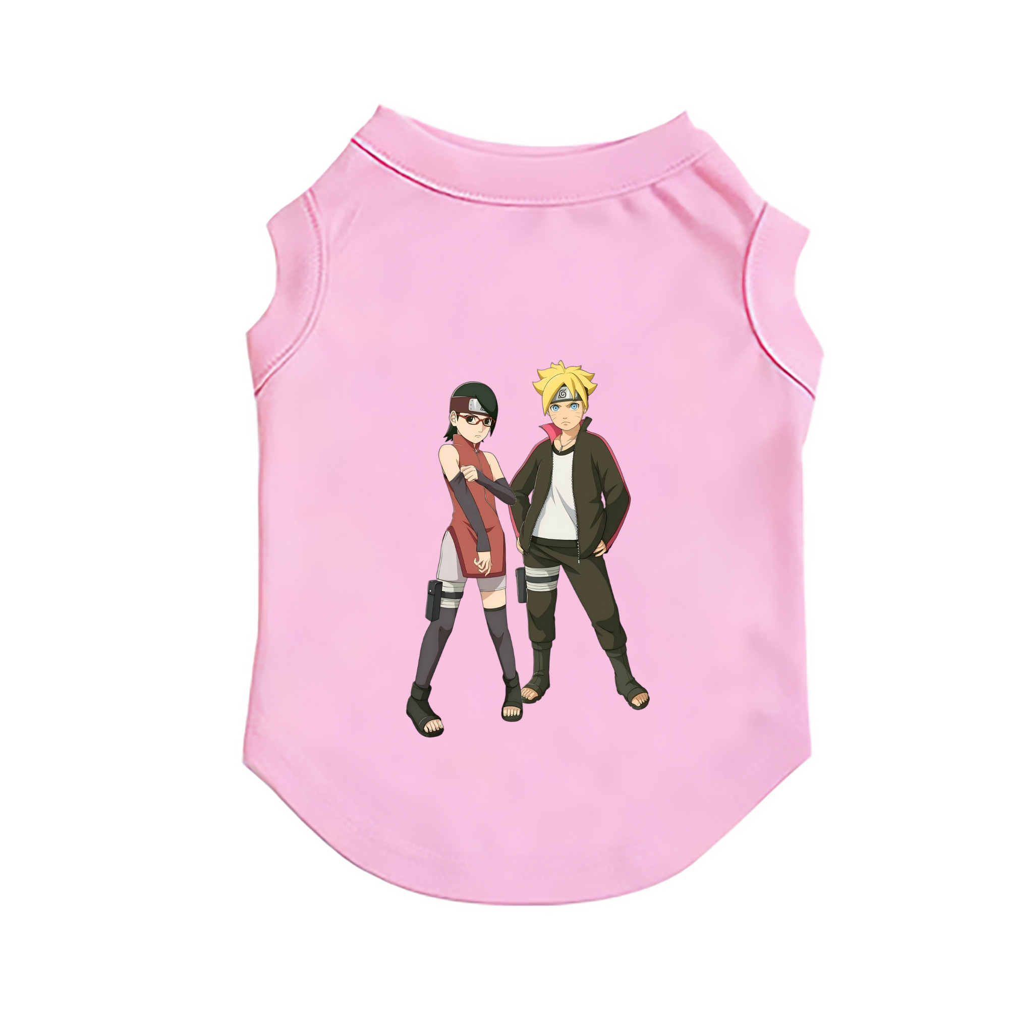（画像用） NARUTO -ナルト- うずまき ボルト Uzumaki Boruto ペット用ベスト