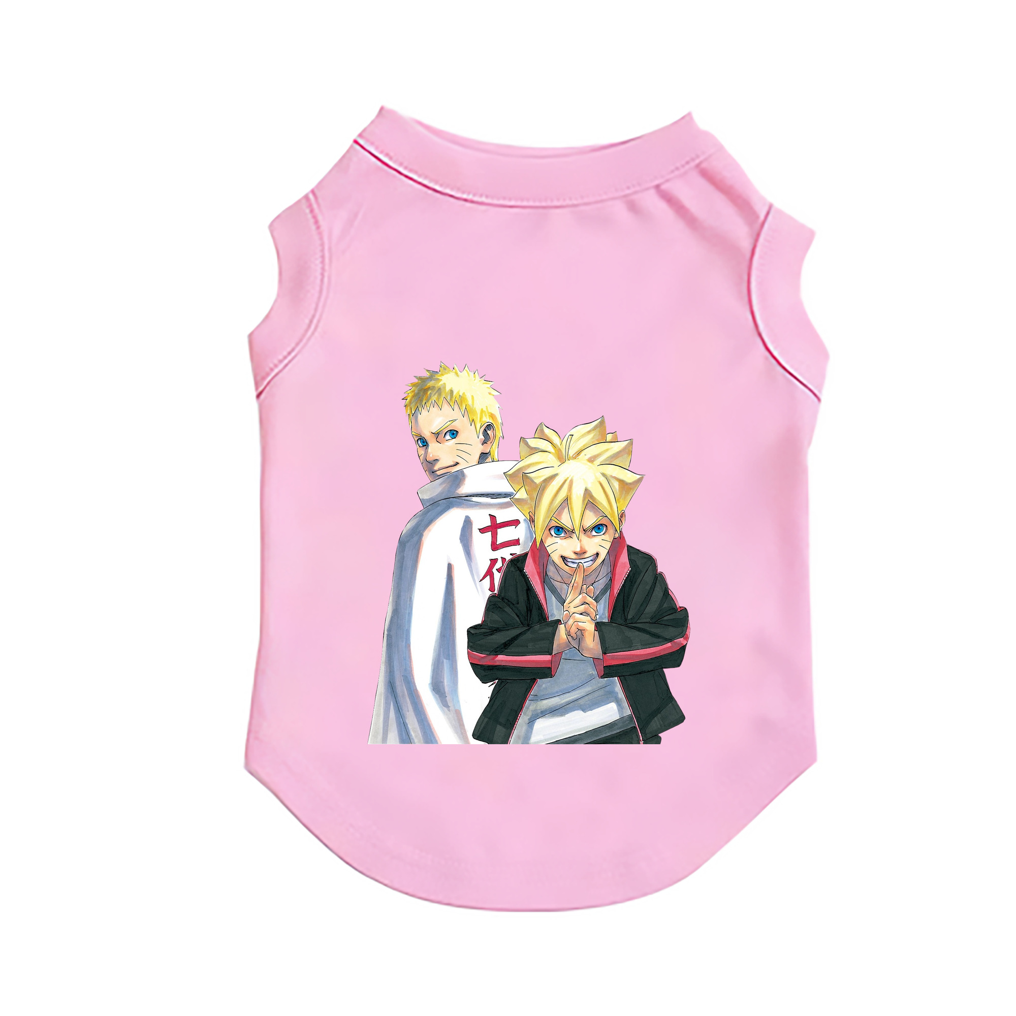 （画像用） NARUTO -ナルト- うずまき ボルト Uzumaki Boruto ペット用ベスト