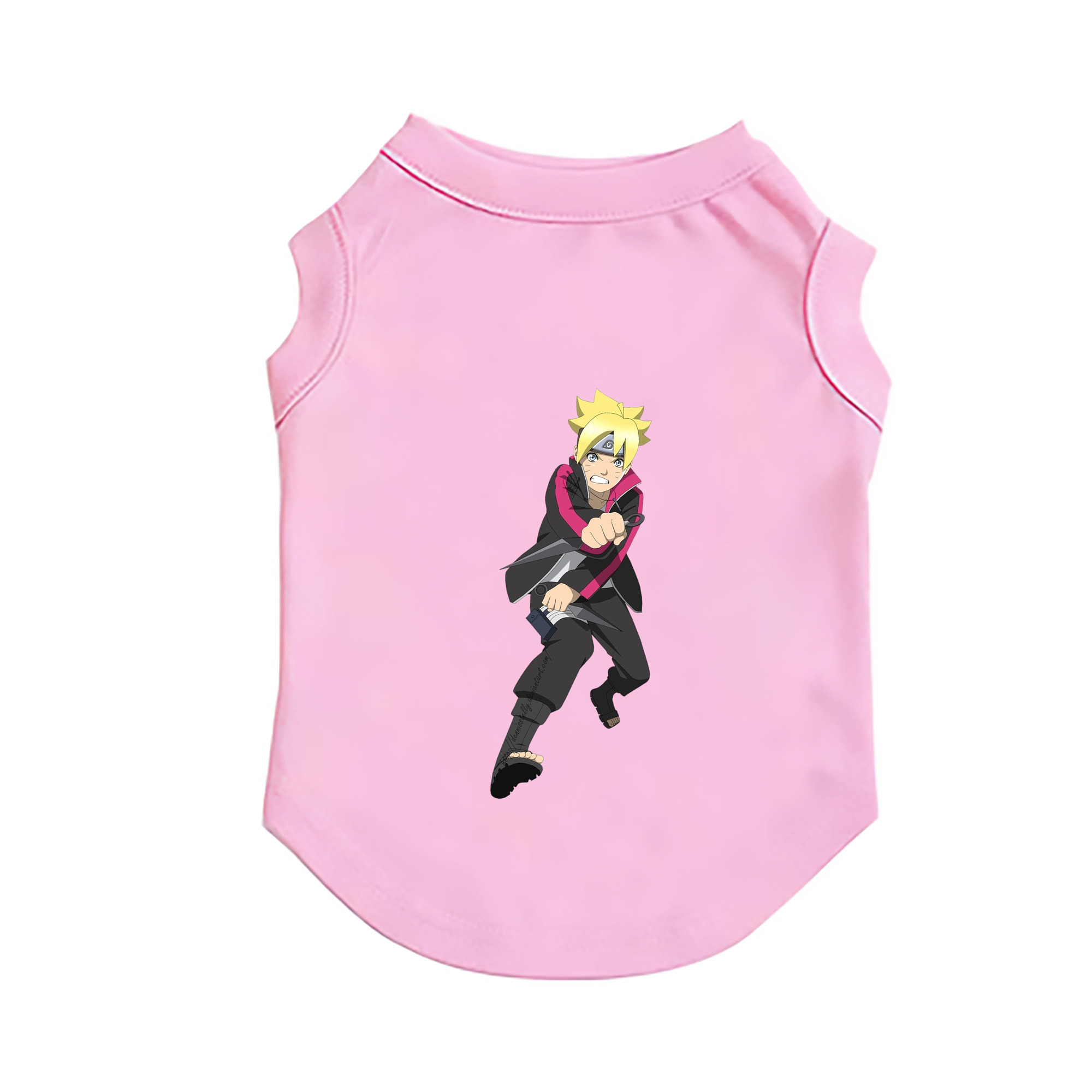 （画像用） NARUTO -ナルト- うずまき ボルト Uzumaki Boruto ペット用ベスト