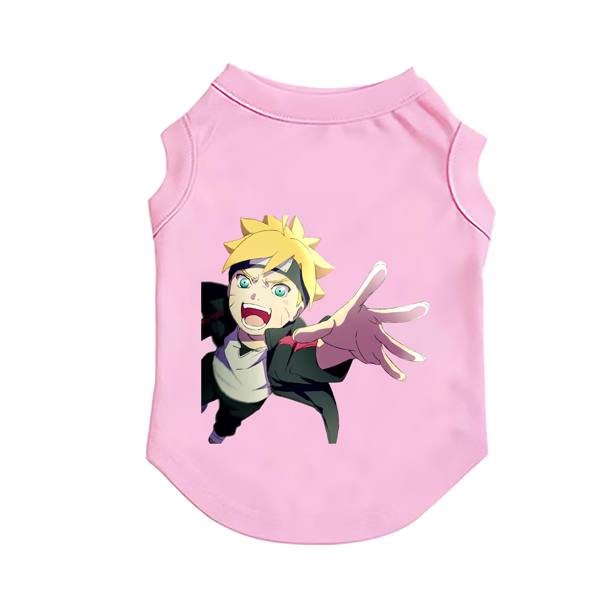 （画像用） NARUTO -ナルト- うずまき ボルト Uzumaki Boruto ペット用ベスト