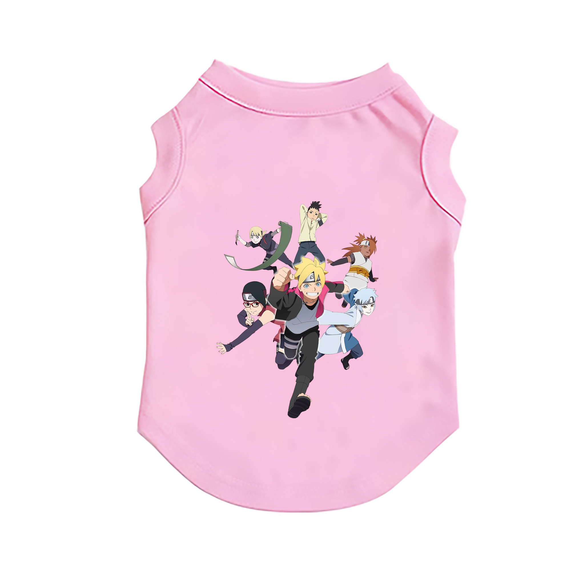 （画像用） NARUTO -ナルト- うずまき ボルト Uzumaki Boruto ペット用ベスト