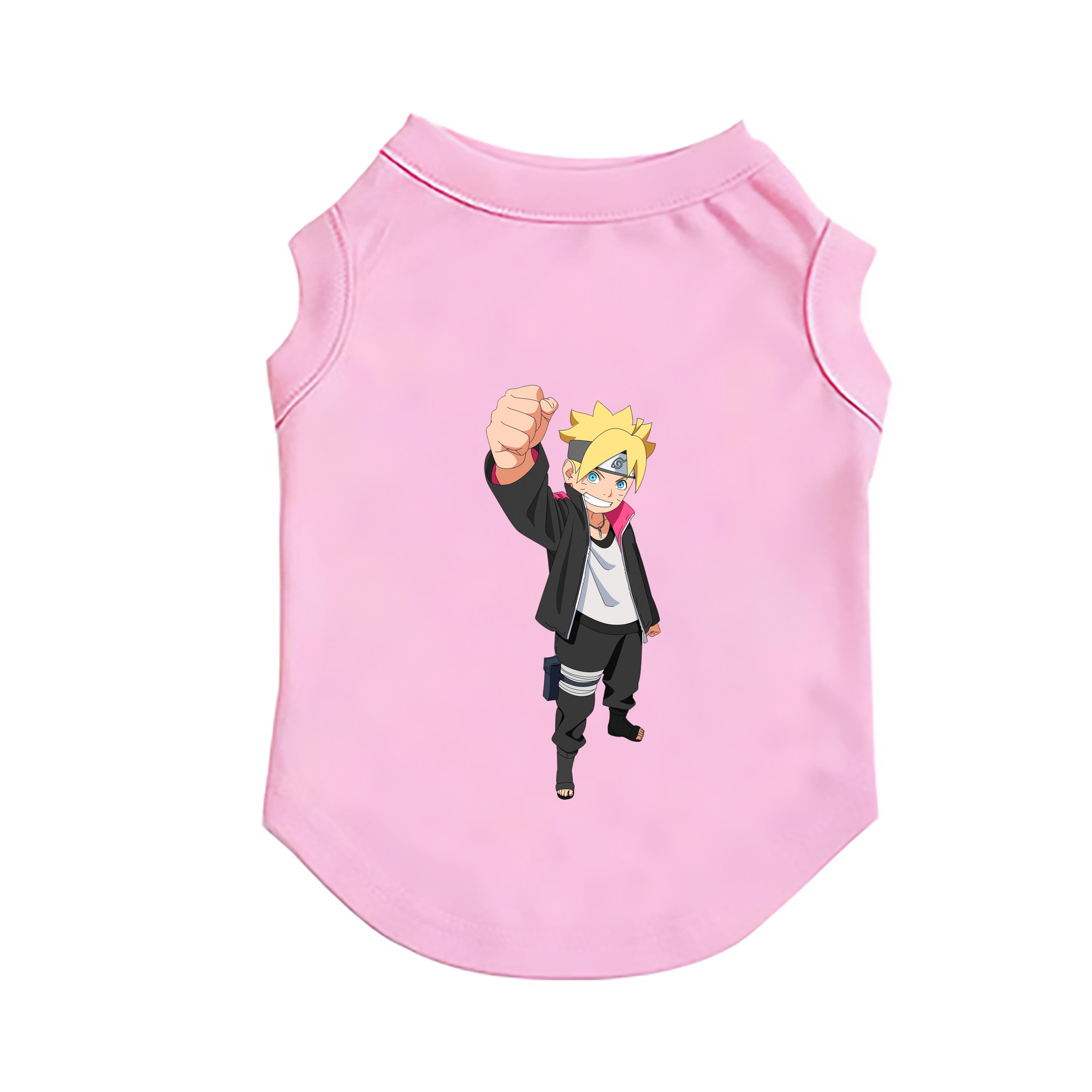 （画像用） NARUTO -ナルト- うずまき ボルト Uzumaki Boruto ペット用ベスト