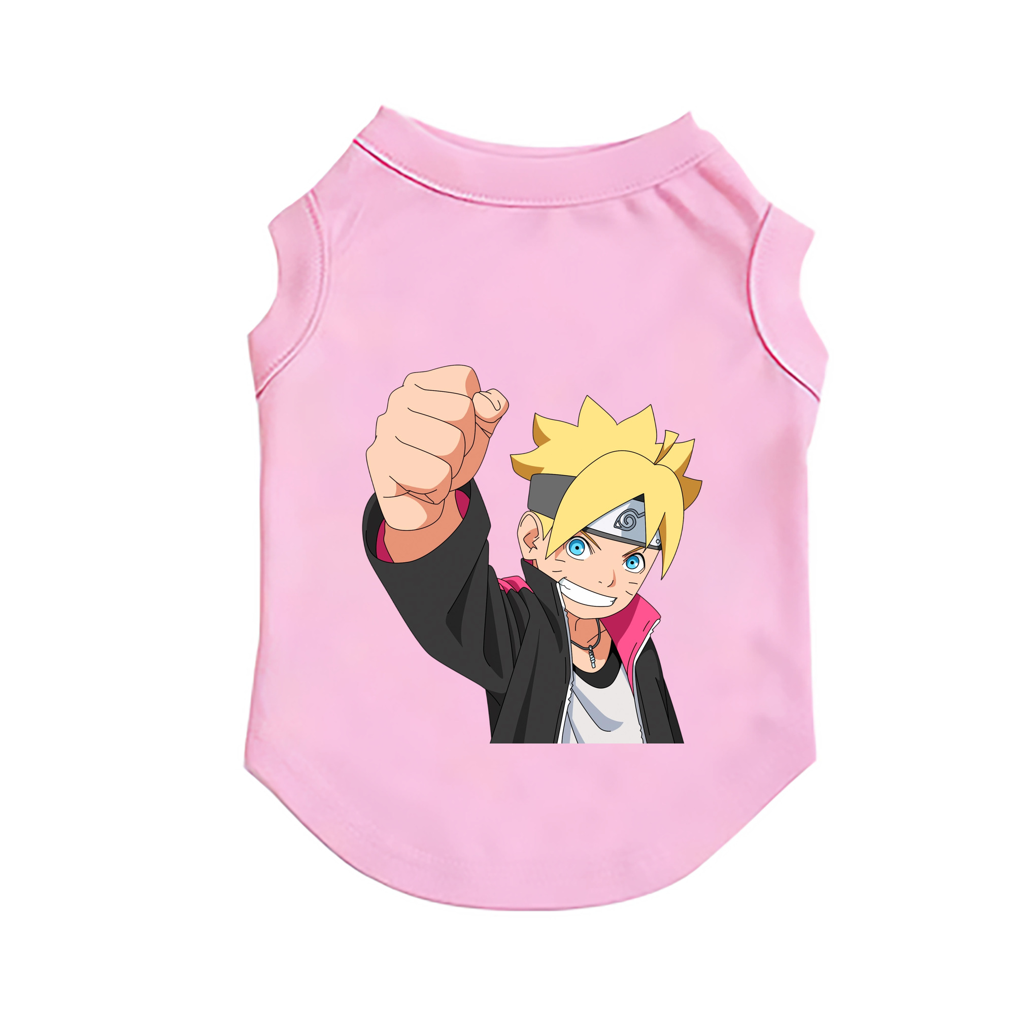 （画像用） NARUTO -ナルト- うずまき ボルト Uzumaki Boruto ペット用ベスト
