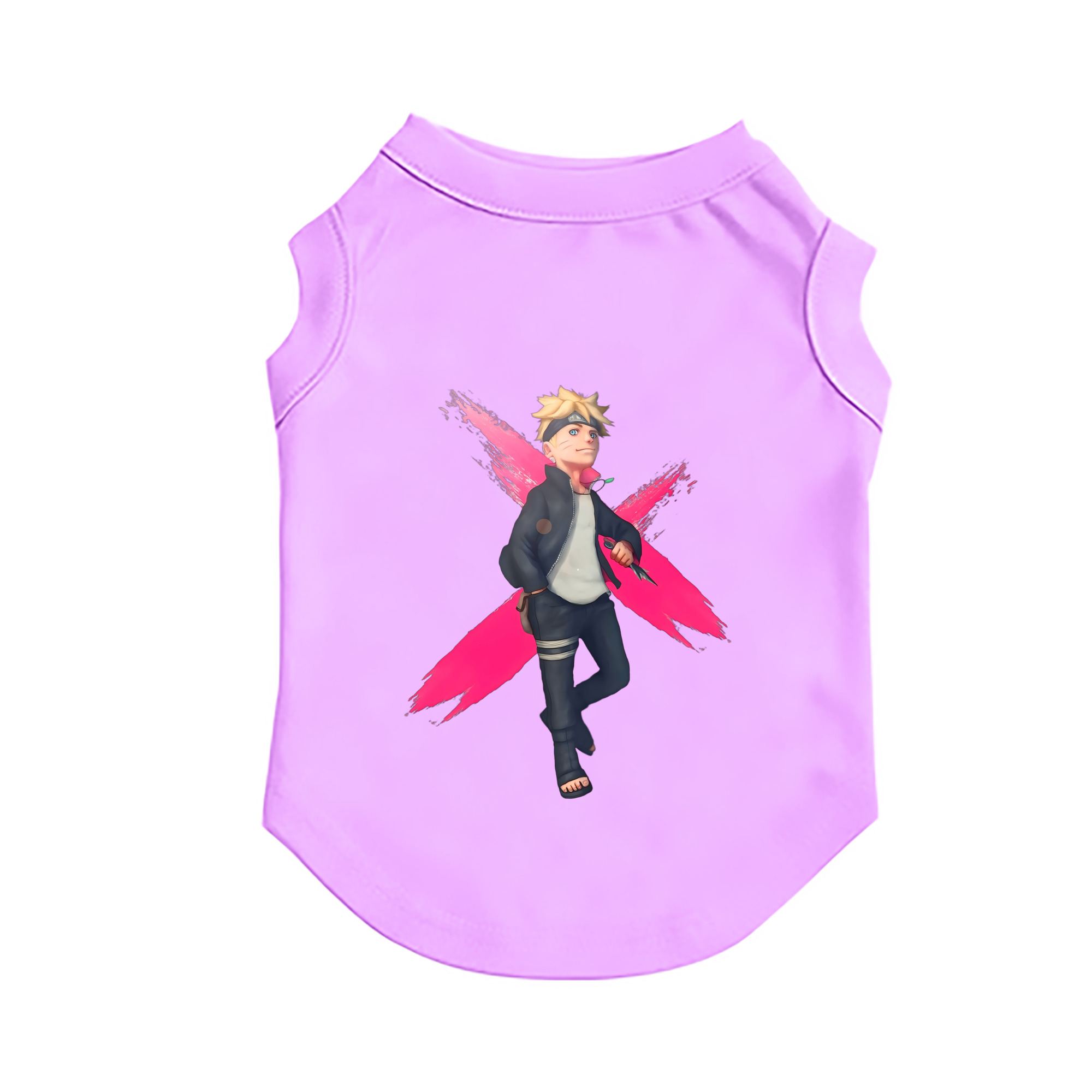 （画像用） NARUTO -ナルト- うずまき ボルト Uzumaki Boruto ペット用ベスト